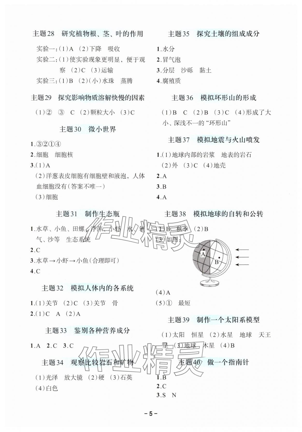 2025年小升初備考策略科學(xué)浙江專版 第5頁