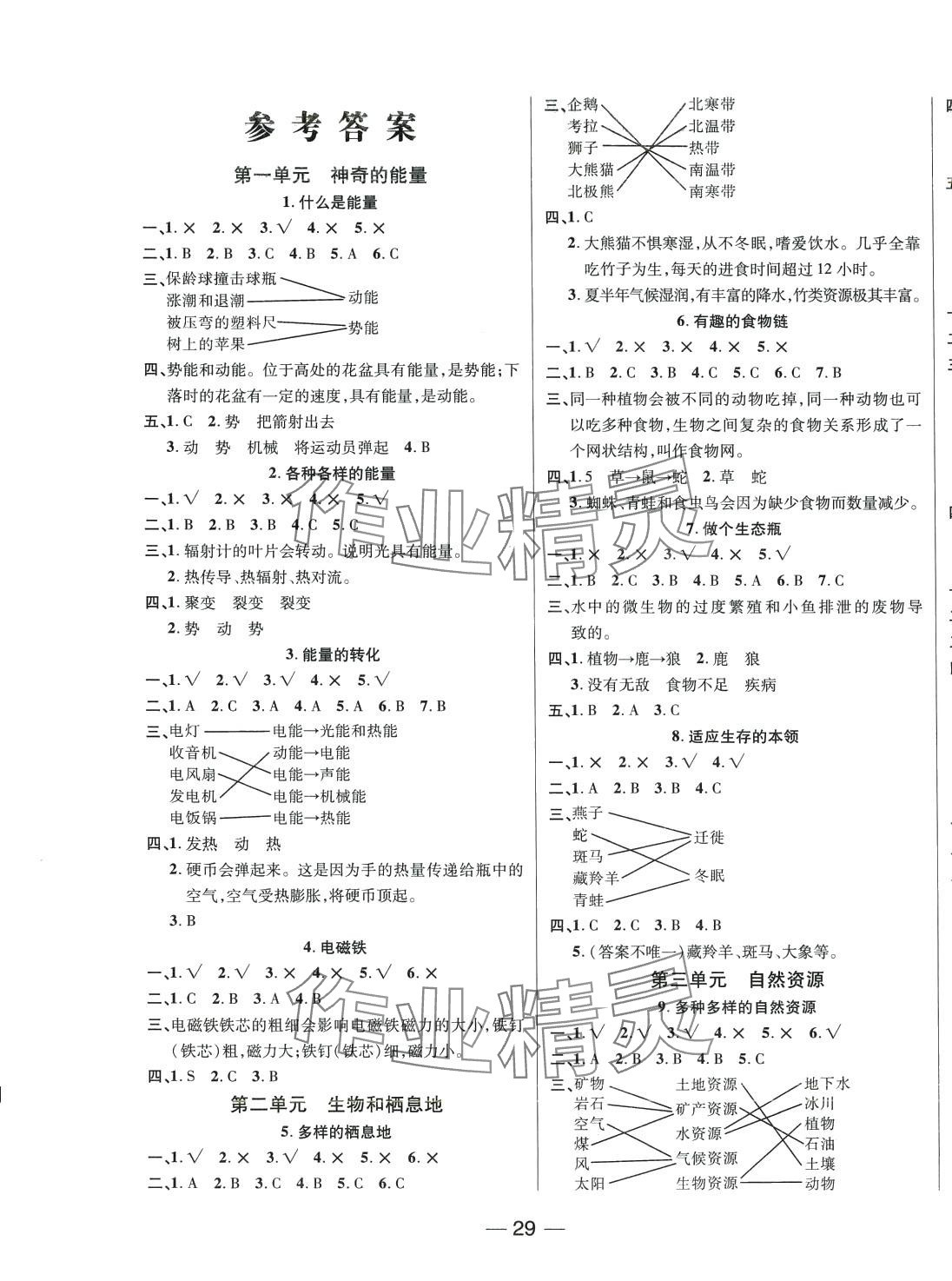 2024年奪冠新課堂六年級(jí)科學(xué)下冊(cè)蘇教版 第1頁(yè)