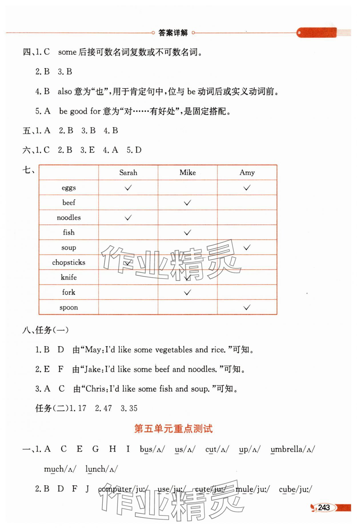 2025年教材全解三年級英語下冊人教版 第4頁