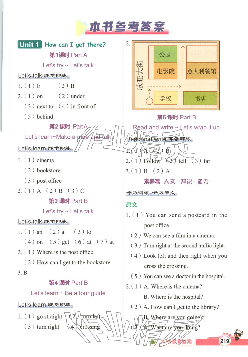 2025年特高级教师点拨六年级英语上册人教版&nbsp;第1页