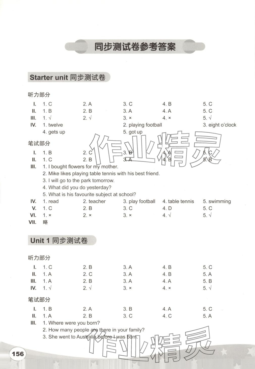2025年劍橋小學英語同步測試卷六年級英語下冊外研版 第1頁