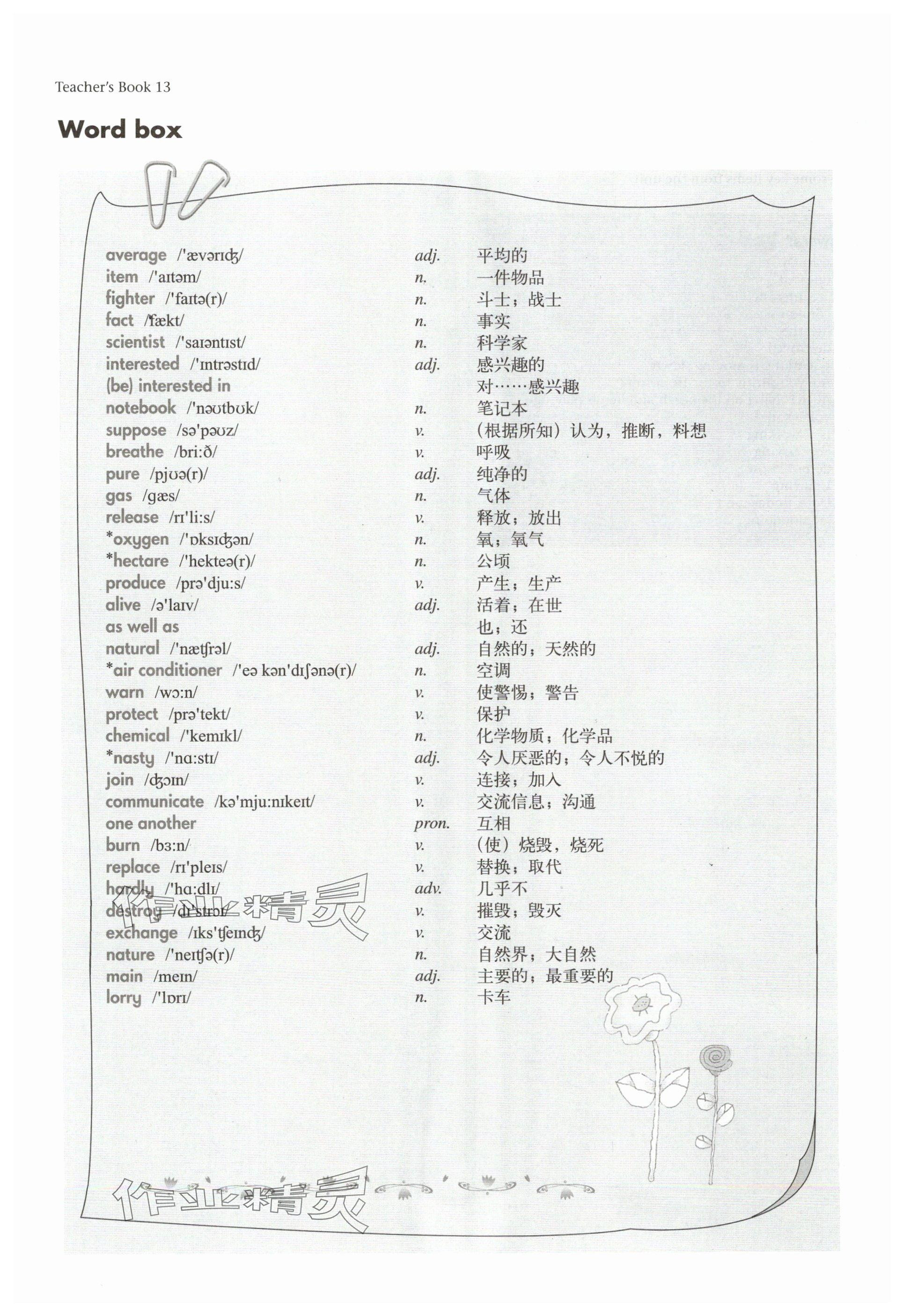 2025年教材课本八年级英语下册沪教版五四制&nbsp;参考答案第25页