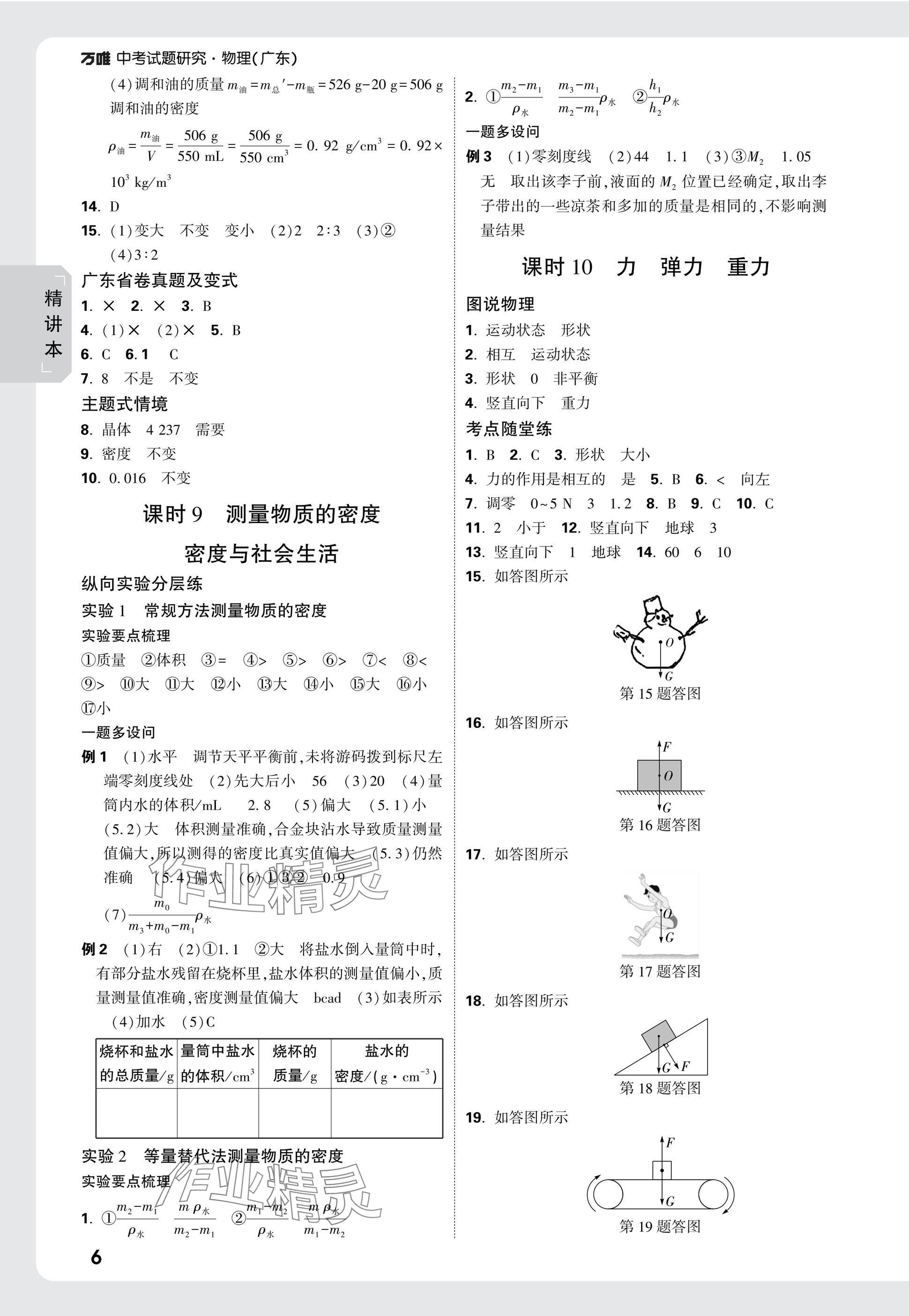 2025年萬唯中考試題研究物理廣東專版 第10頁