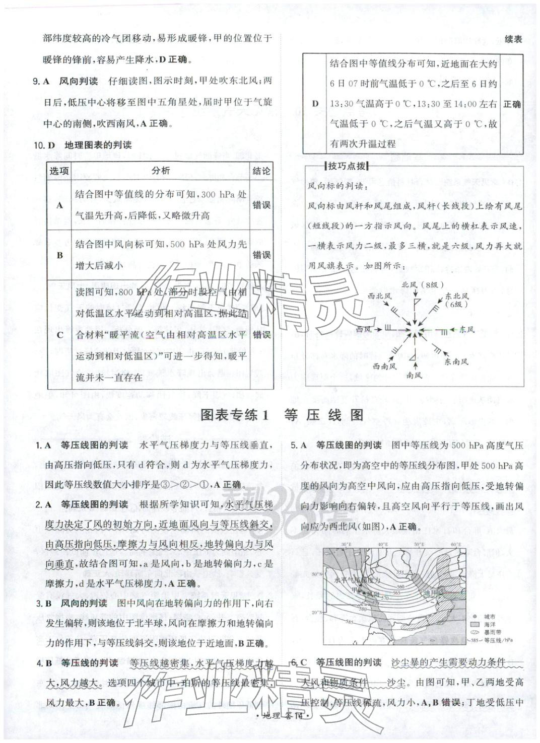 2026年考點測試卷高考地理&nbsp;第14頁