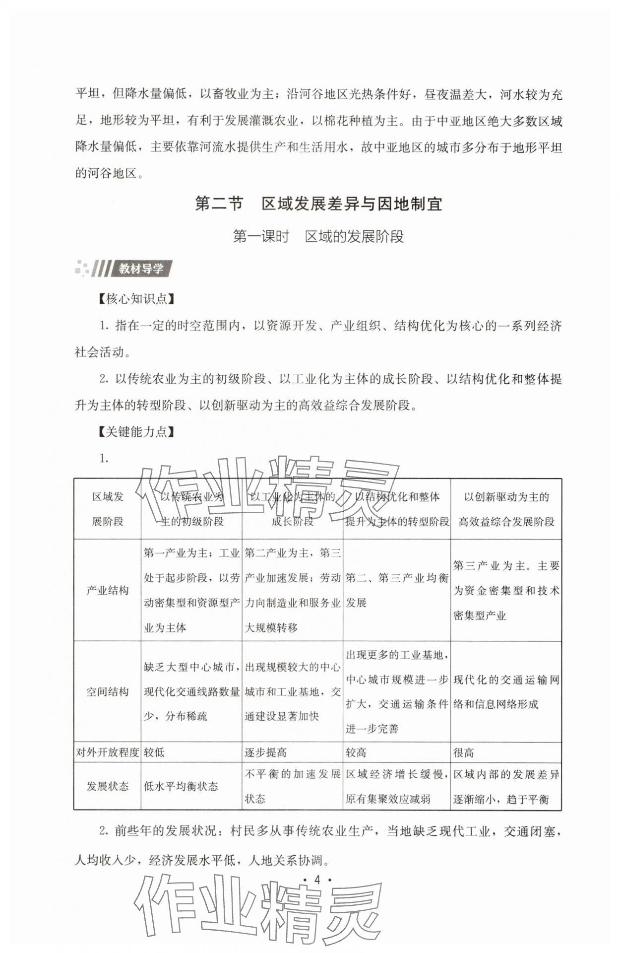 2025年同步練習(xí)冊(cè)湖南教育出版社高中地理選修2湘教版 第4頁(yè)