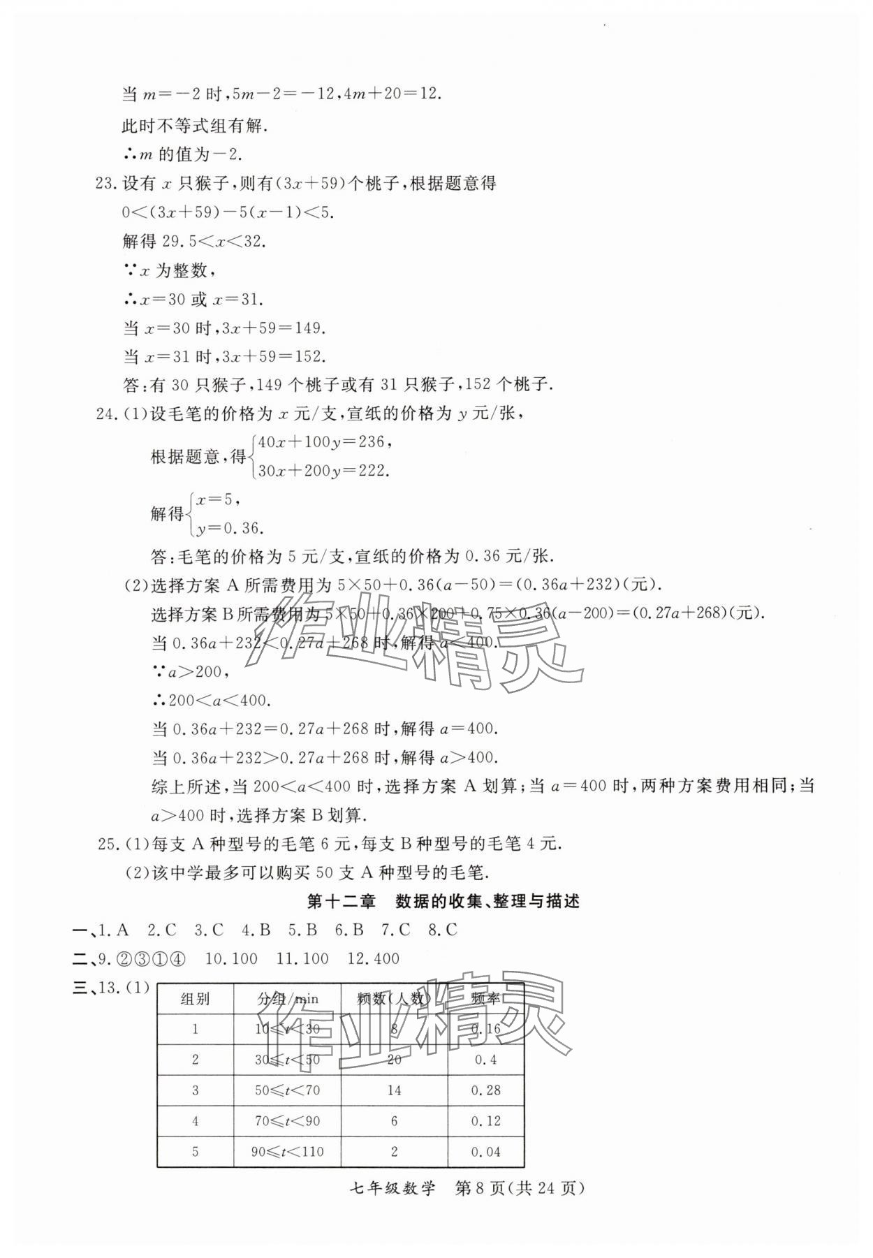2025年暑假作業(yè)延邊教育出版社七年級(jí)B版數(shù)學(xué)人教版英語(yǔ)人教版河南專(zhuān)版 參考答案第8頁(yè)