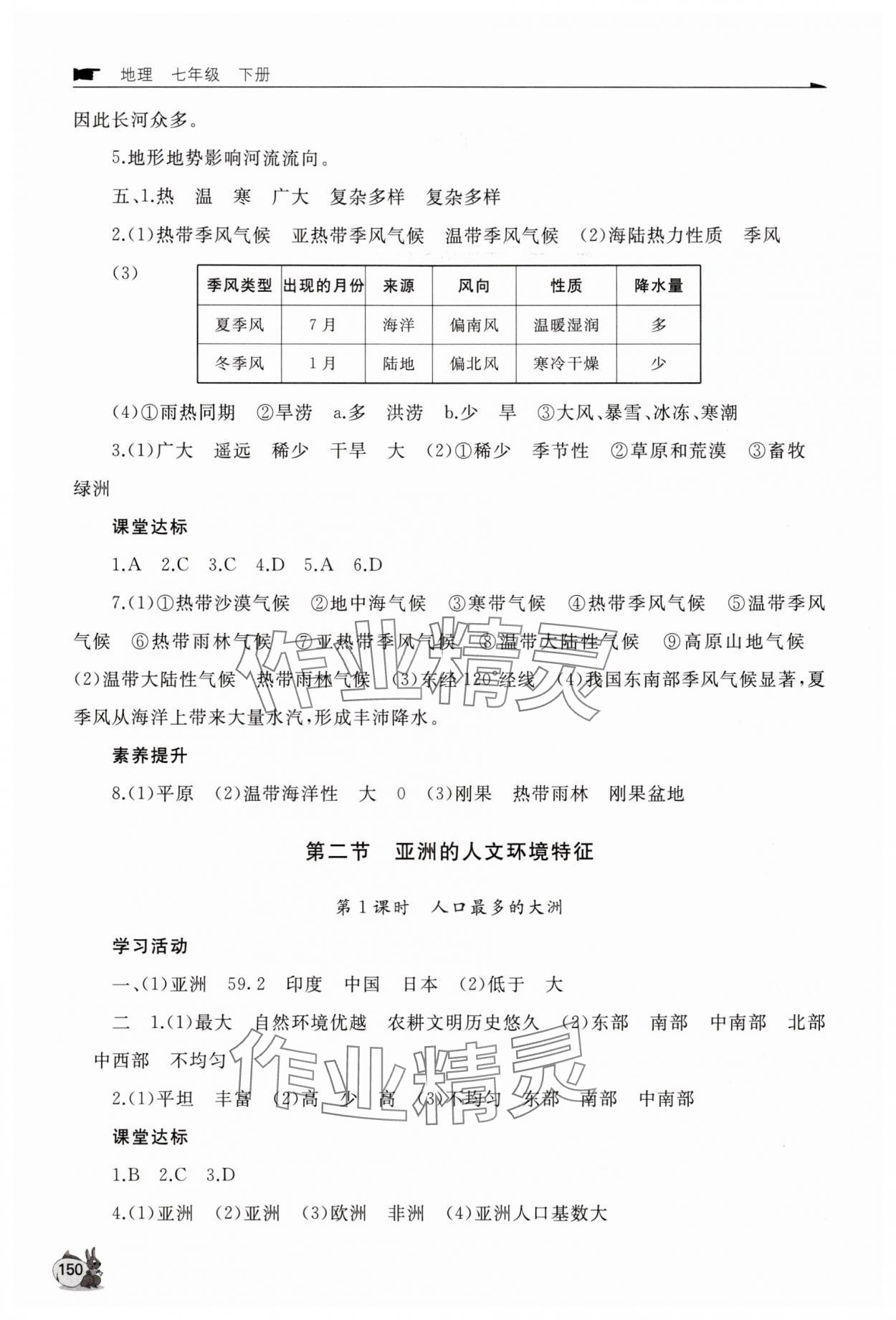 2025年新課程助學叢書七年級地理下冊商務星球版 第2頁
