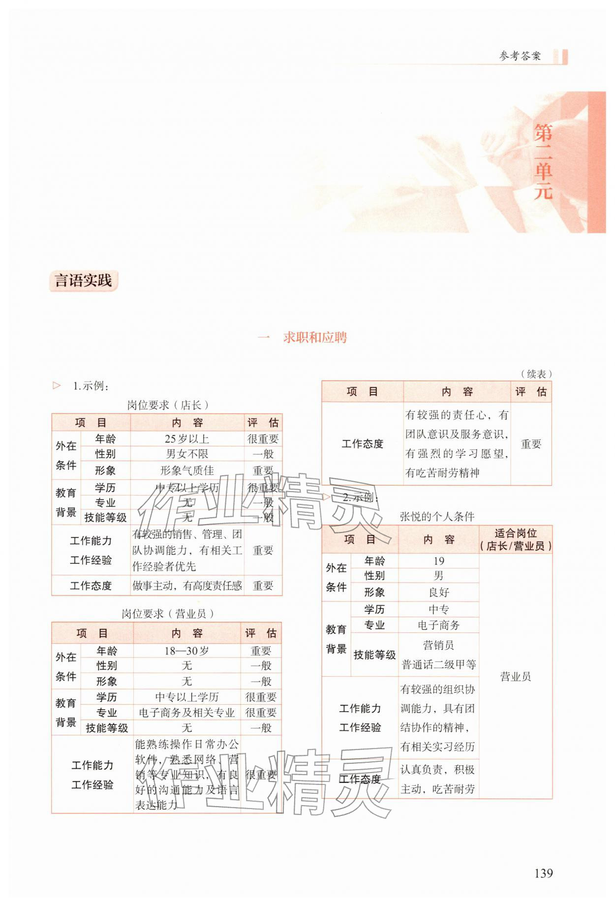 2025年学生学习用书中职语文&nbsp;第5页