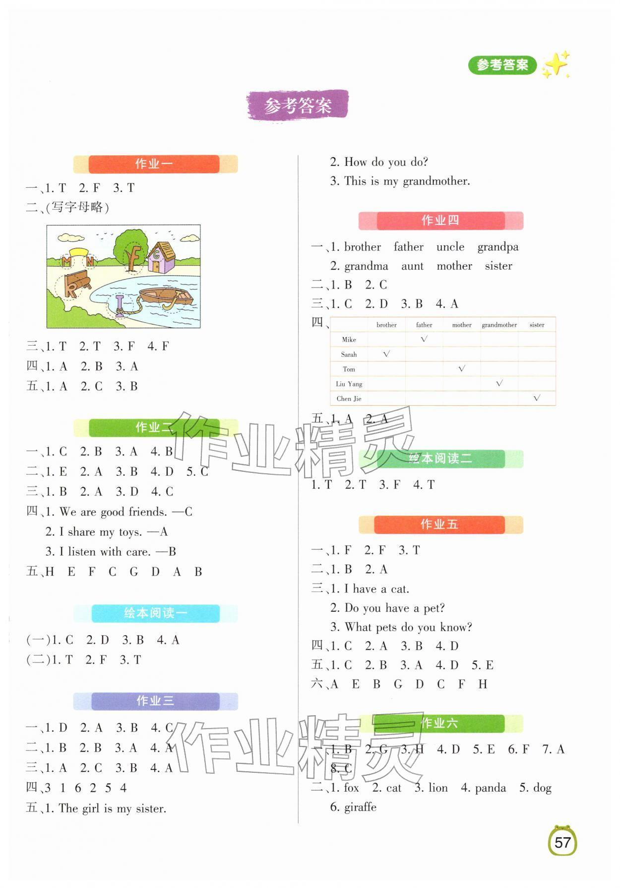 2026年领跑新学期寒假衔接作业三年级英语&nbsp;第1页