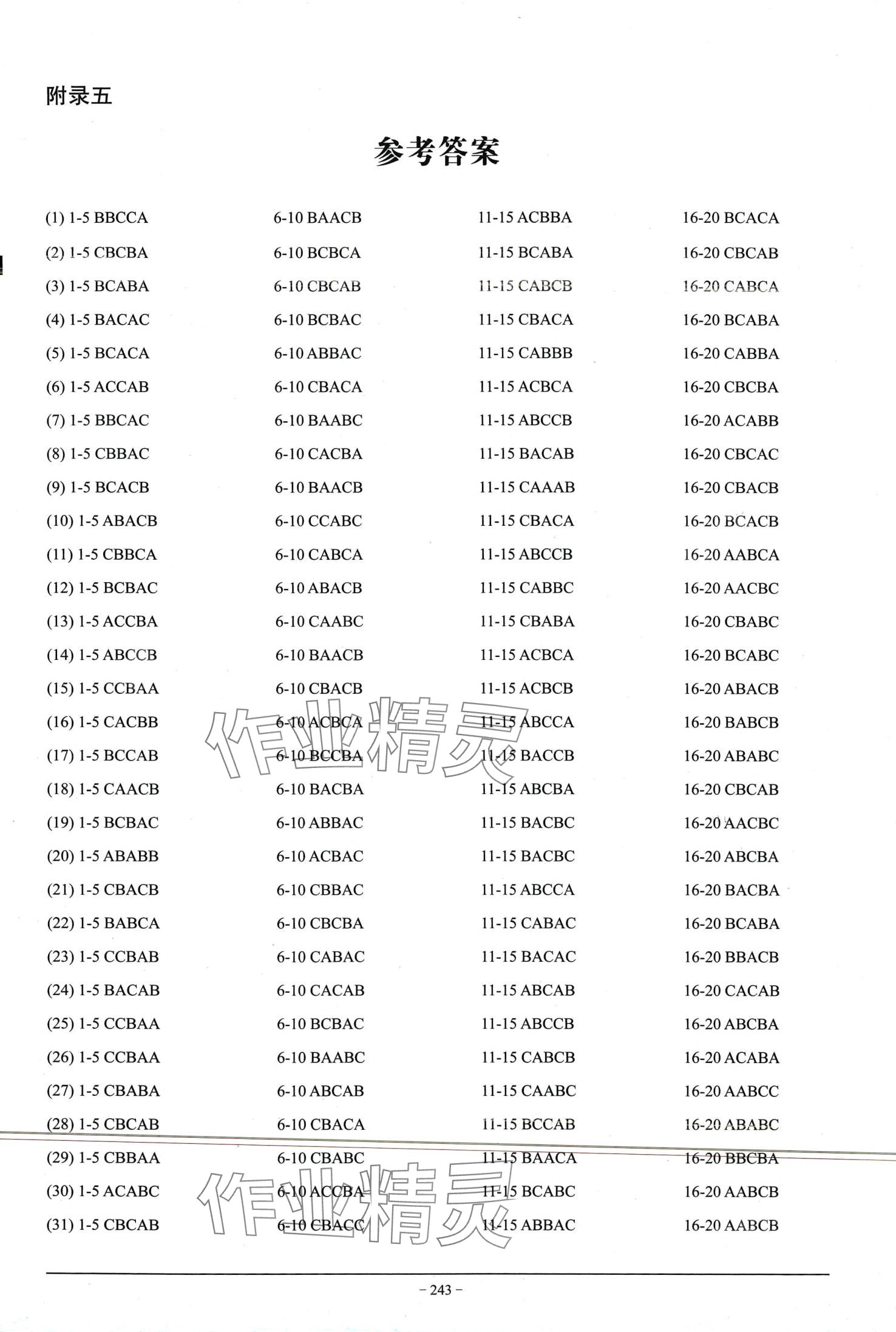 2024年听力百分百高中英语 第1页