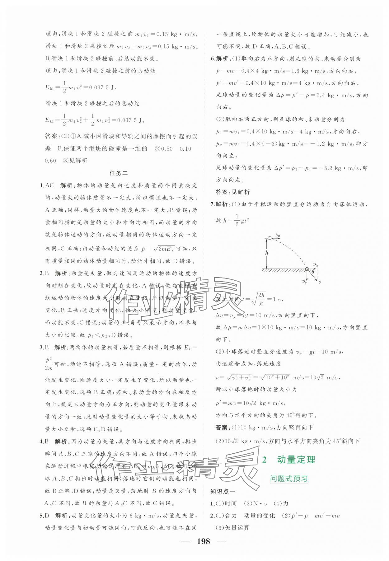 2024年點金訓練精講巧練高中物理選擇性必修第一冊教科版 第2頁