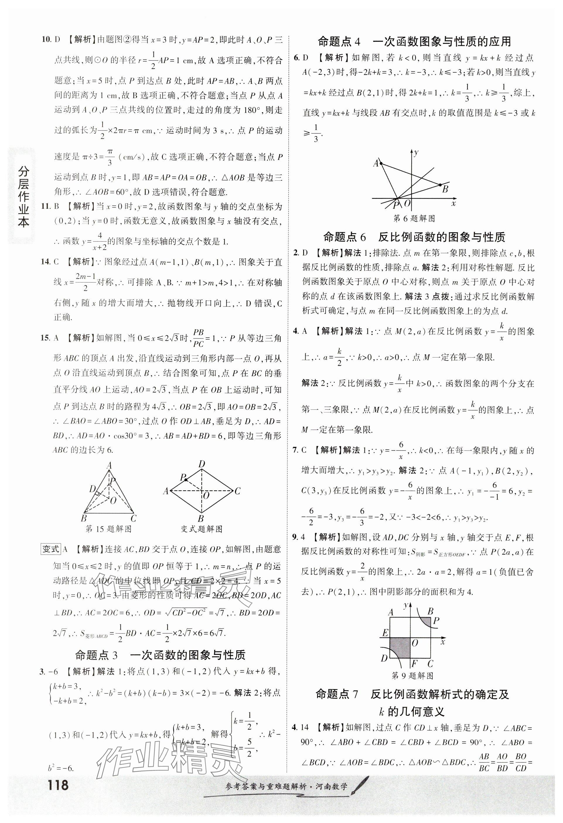 2025年一戰(zhàn)成名考前新方案數(shù)學(xué)河南專版 參考答案第2頁