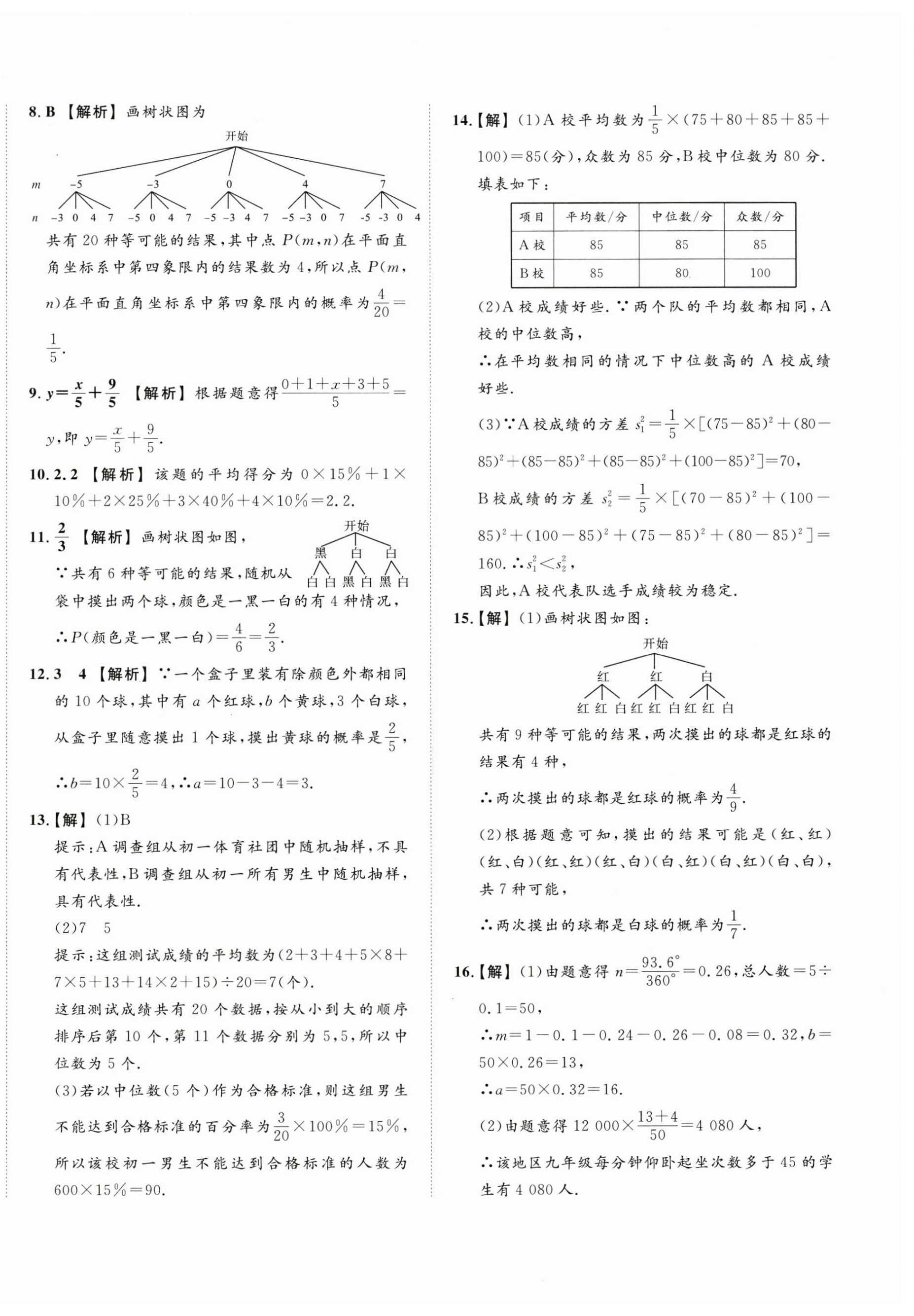 2025年中考復(fù)習(xí)模擬必刷卷數(shù)學(xué)中考人教版 第12頁