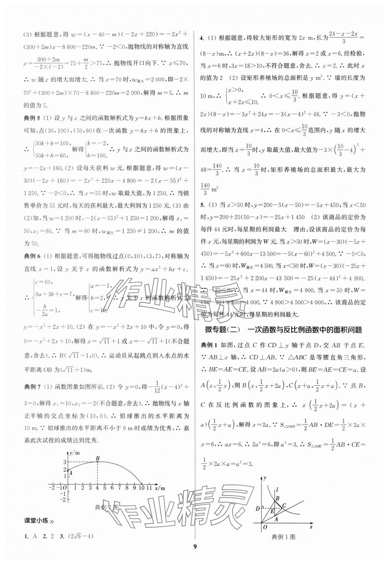 2024年通城学典通城1典中考复习方略数学南通专用 第9页