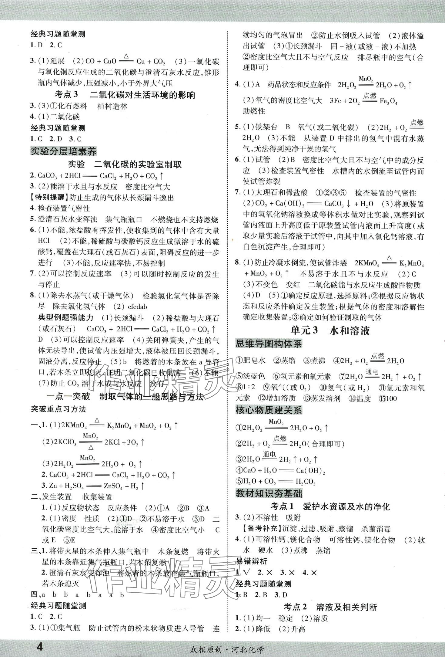 2024年眾相原創(chuàng)賦能中考九年級(jí)化學(xué)全一冊通用版河北專版 第3頁