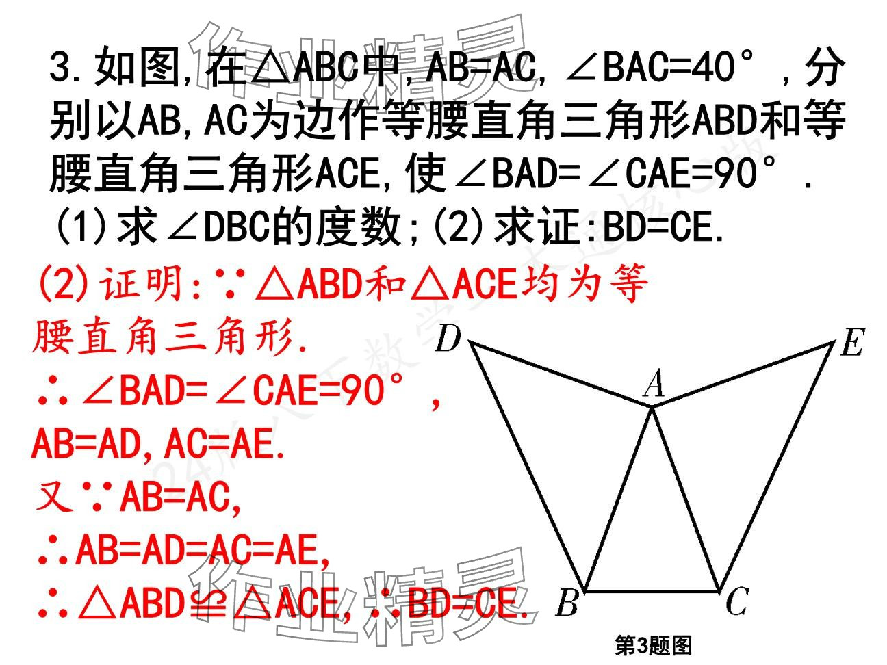 2025年一本通武漢出版社八年級數(shù)學(xué)下冊北師大版核心板 參考答案第6頁