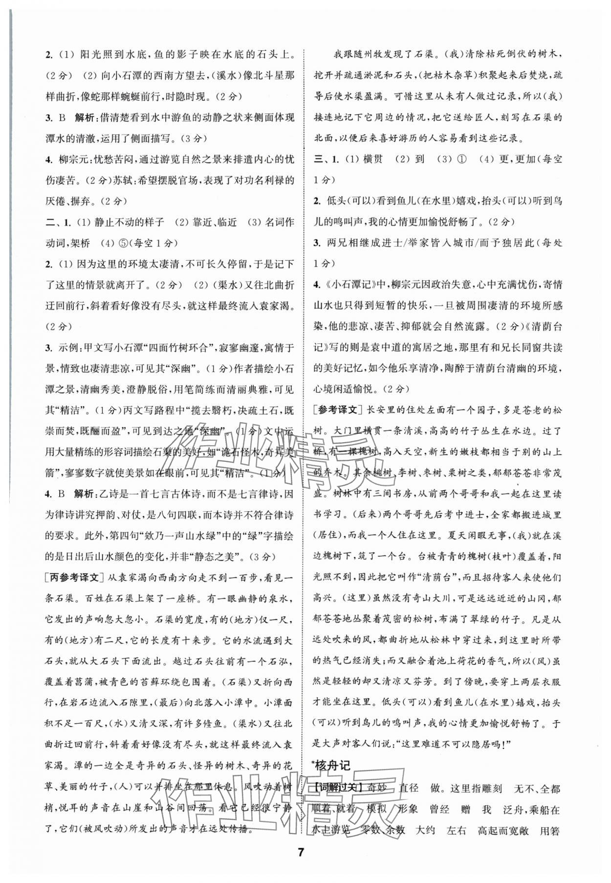 2025年拔尖特訓(xùn)八年級語文下冊人教版 第7頁