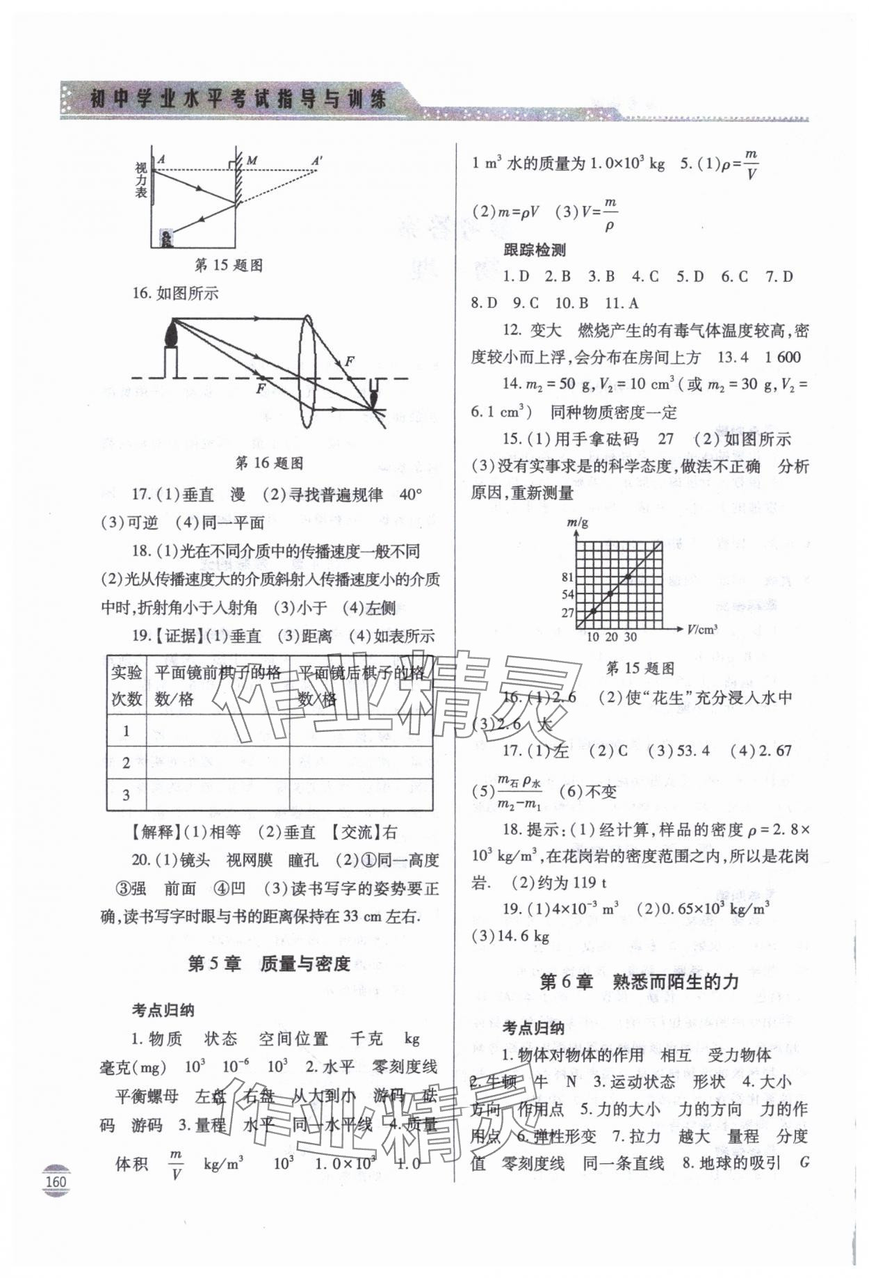 2025年初中學業水平考試指導與訓練物理 第2頁