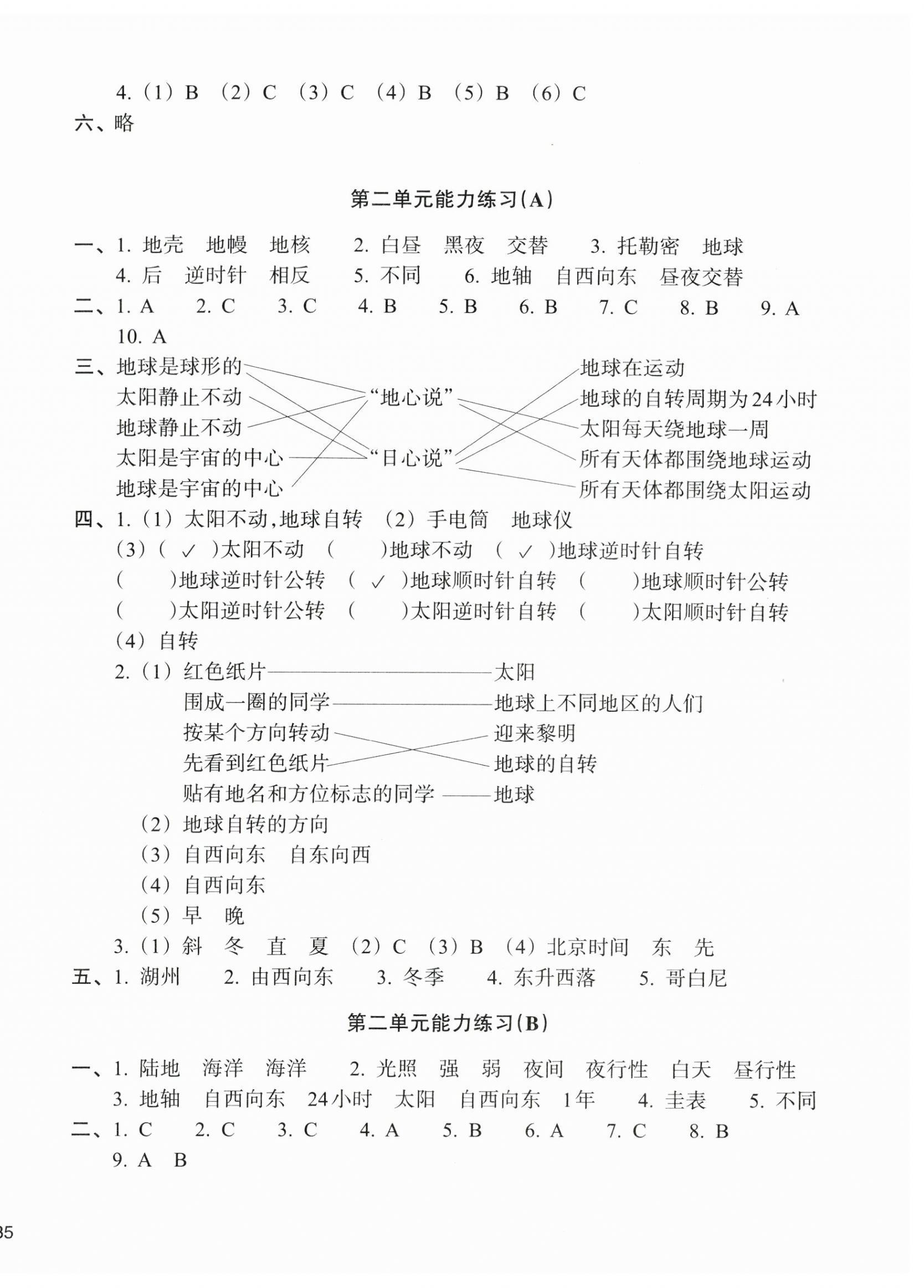 2024年新编单元能力训练卷六年级科学上册教科版 第2页