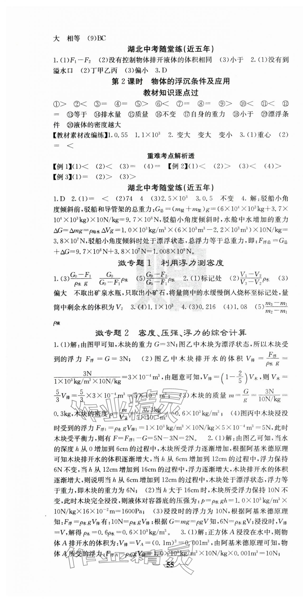 2025年中考新航線物理湖北專版 第7頁
