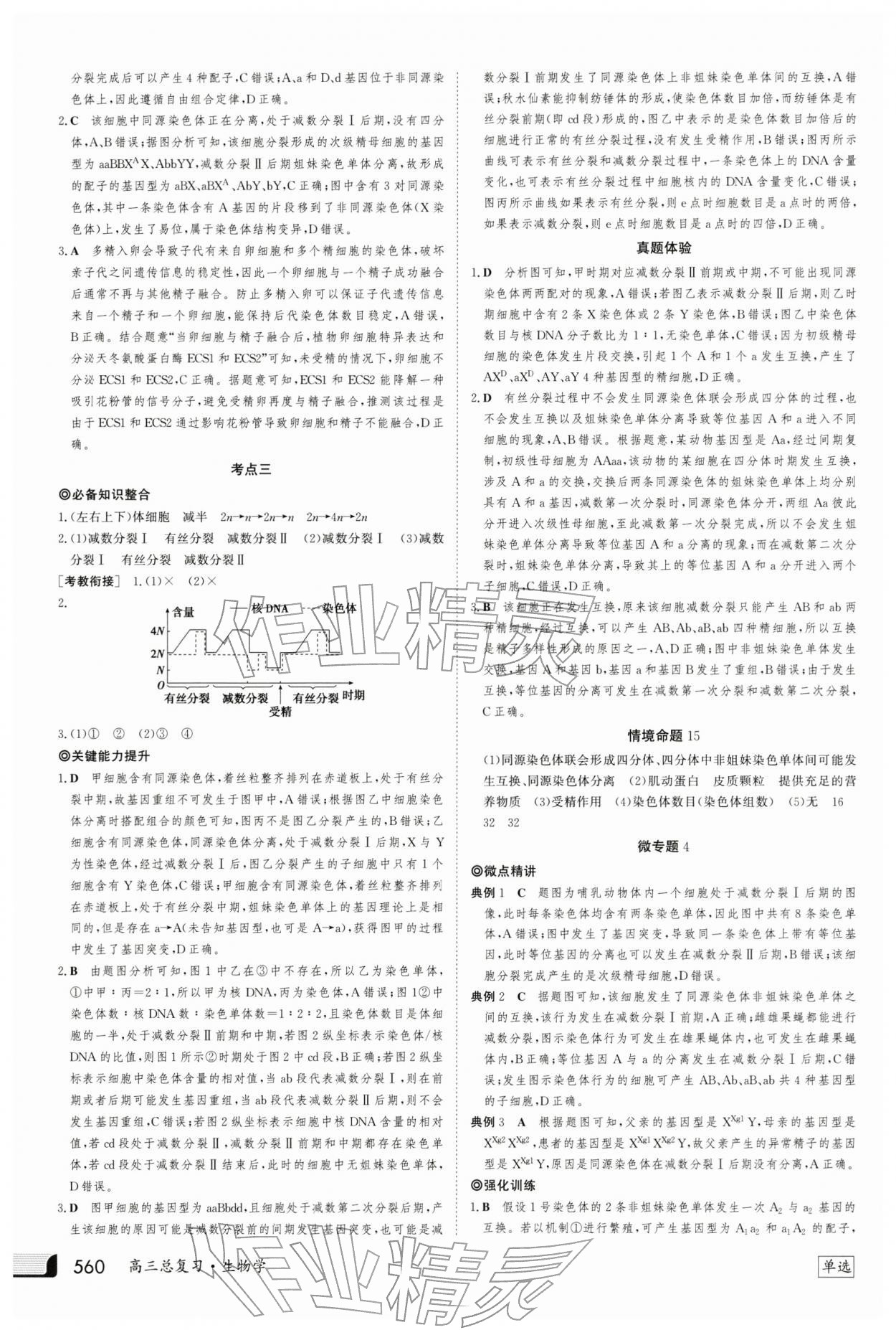 2025年金版新学案高三总复习生物 第20页