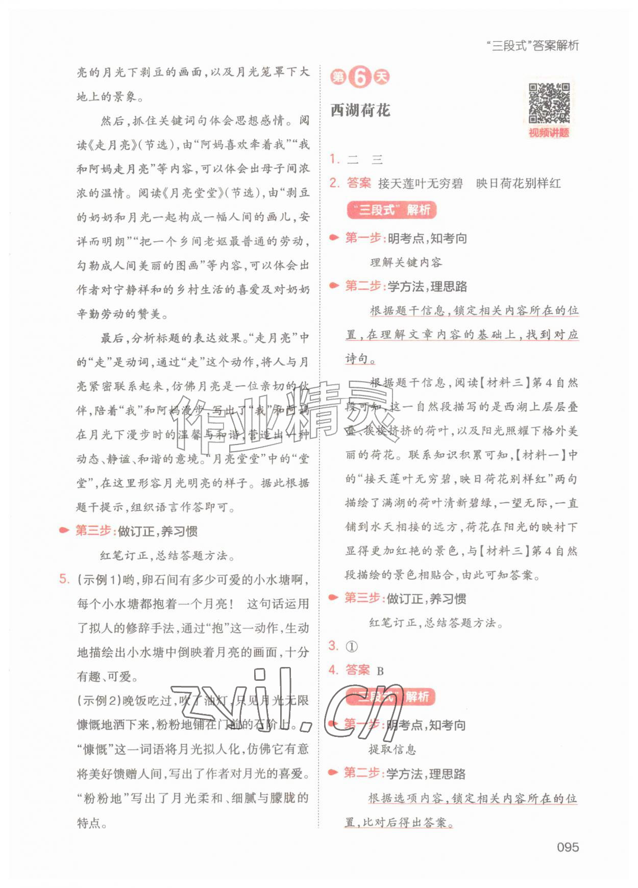 2026年一本三年级语文人教版暑假阅读浙江专版&nbsp;第5页