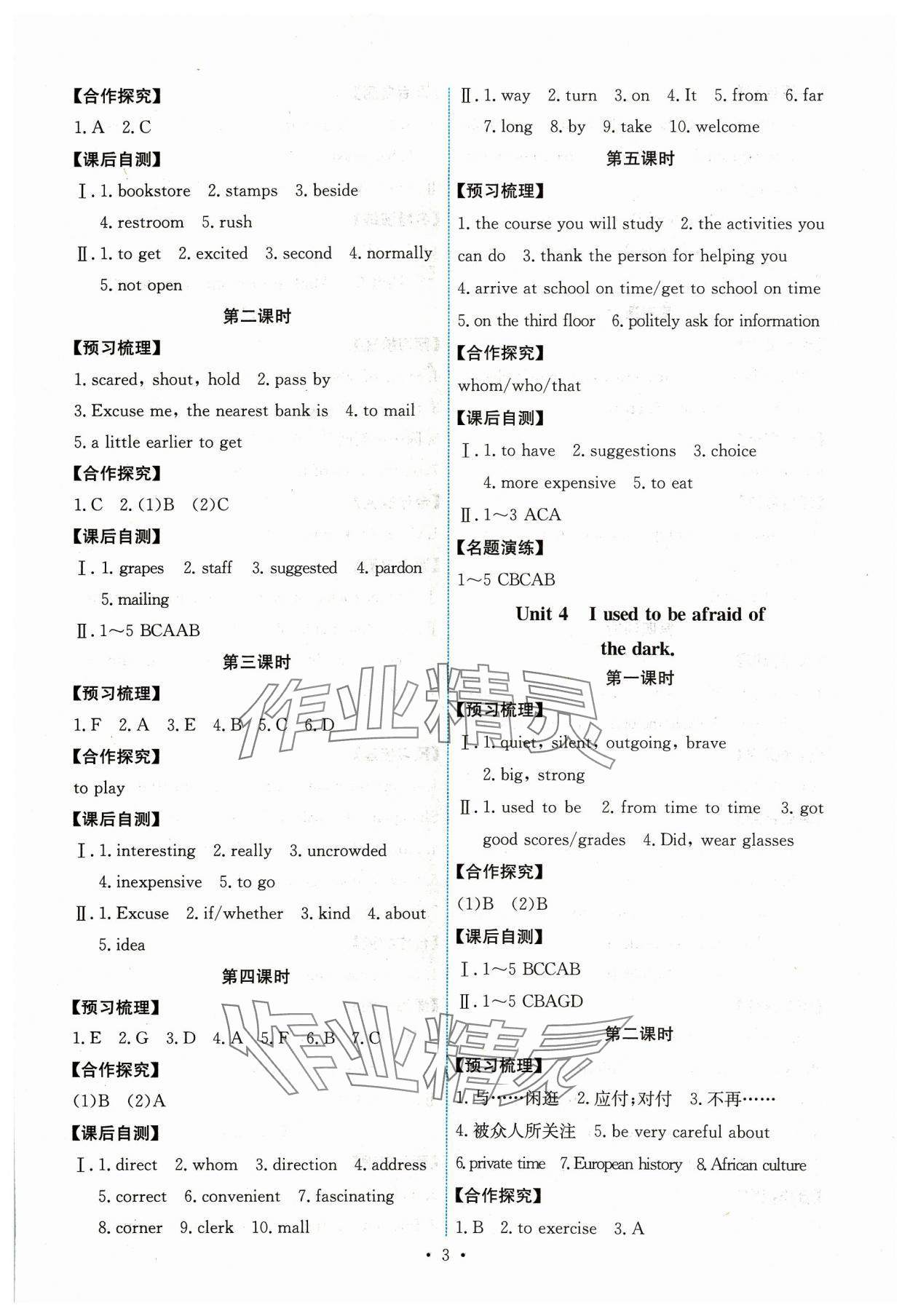 2023年能力培養(yǎng)與測試九年級英語全一冊人教版湖南專版 第3頁