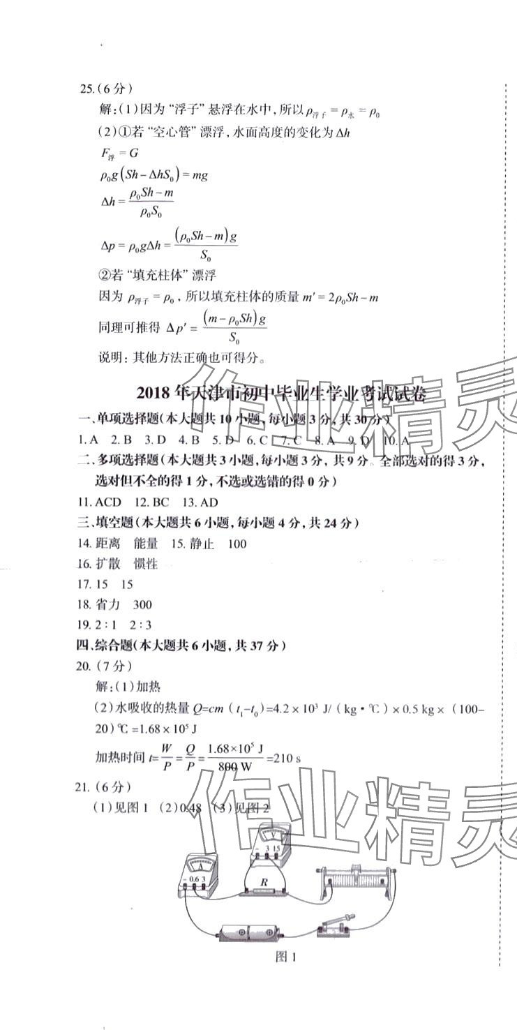 2024年初中總復(fù)習(xí)天津試卷物理 第4頁(yè)