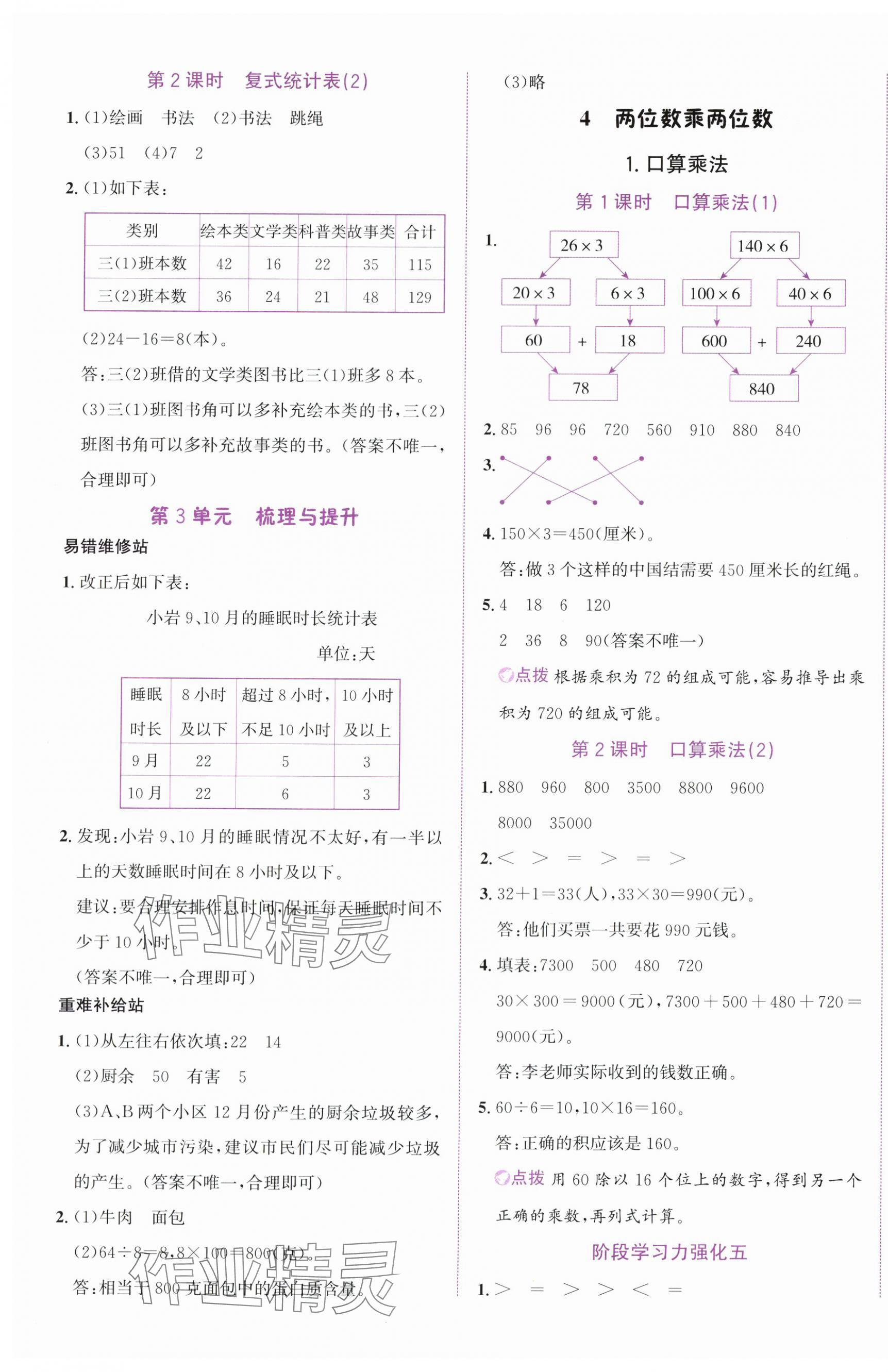 2024年奔跑吧少年三年級數學下冊人教版 第5頁