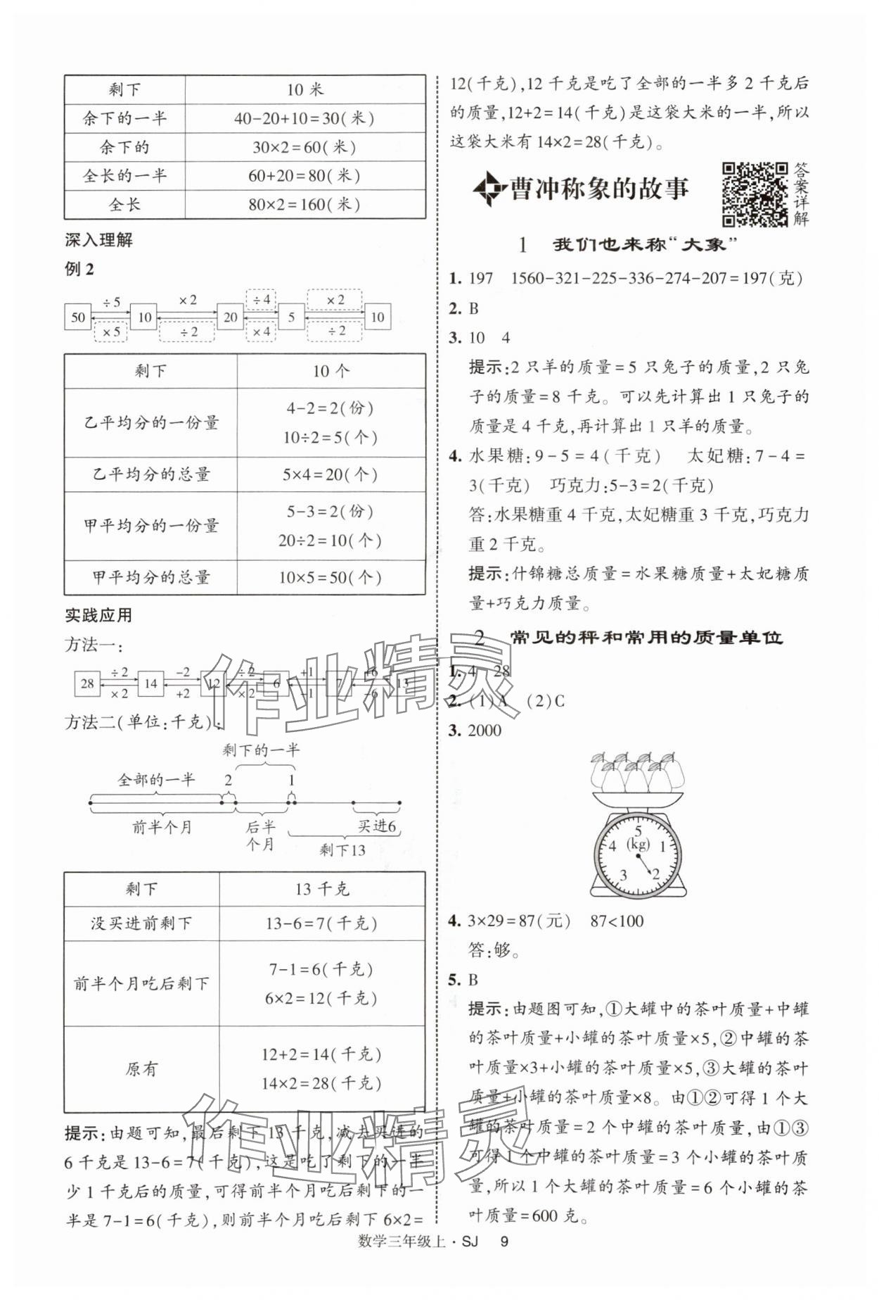 2025年經(jīng)綸學(xué)典提高班三年級數(shù)學(xué)上冊蘇教版 第9頁