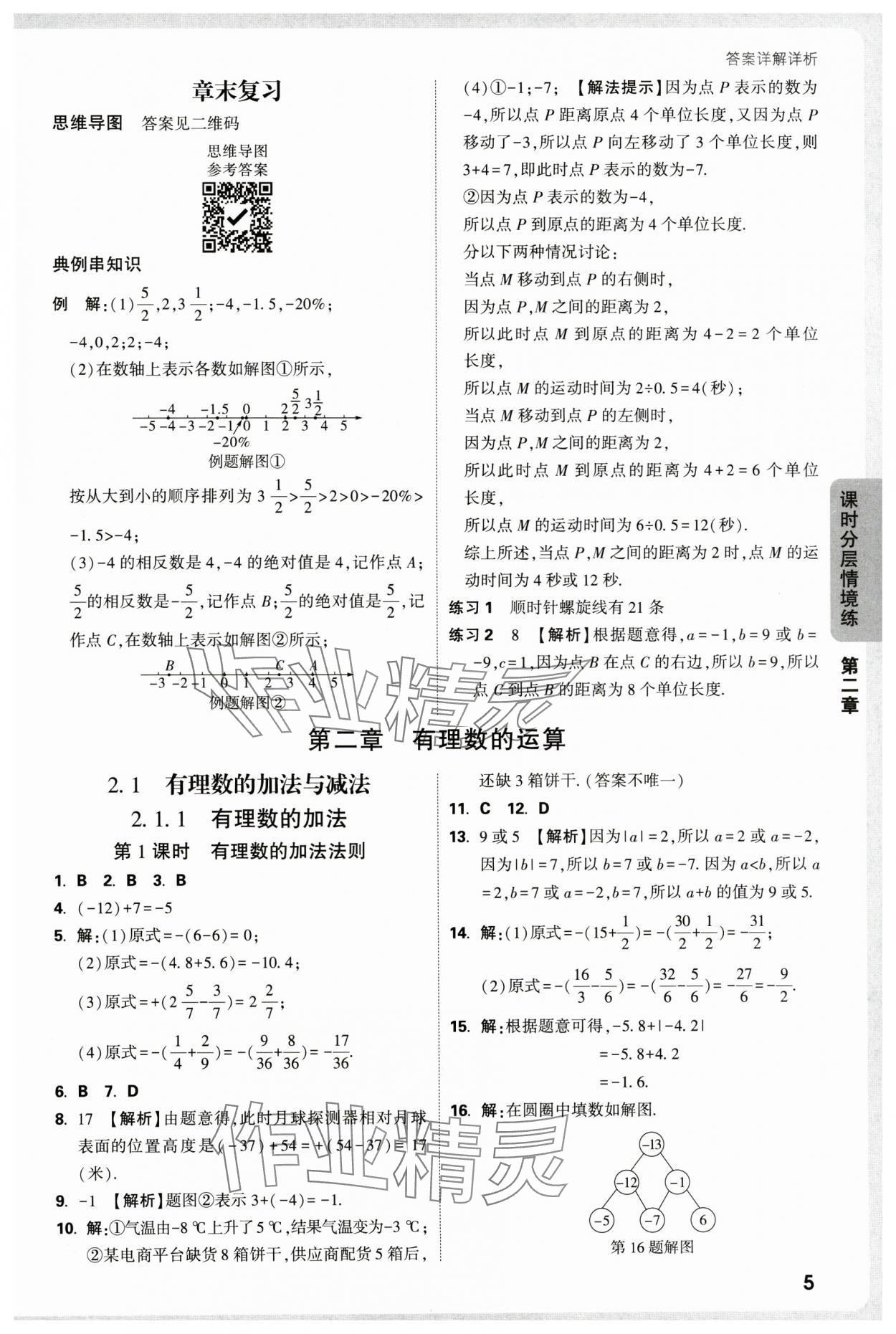 2025年萬唯中考情境題七年級(jí)數(shù)學(xué)上冊人教版 第5頁