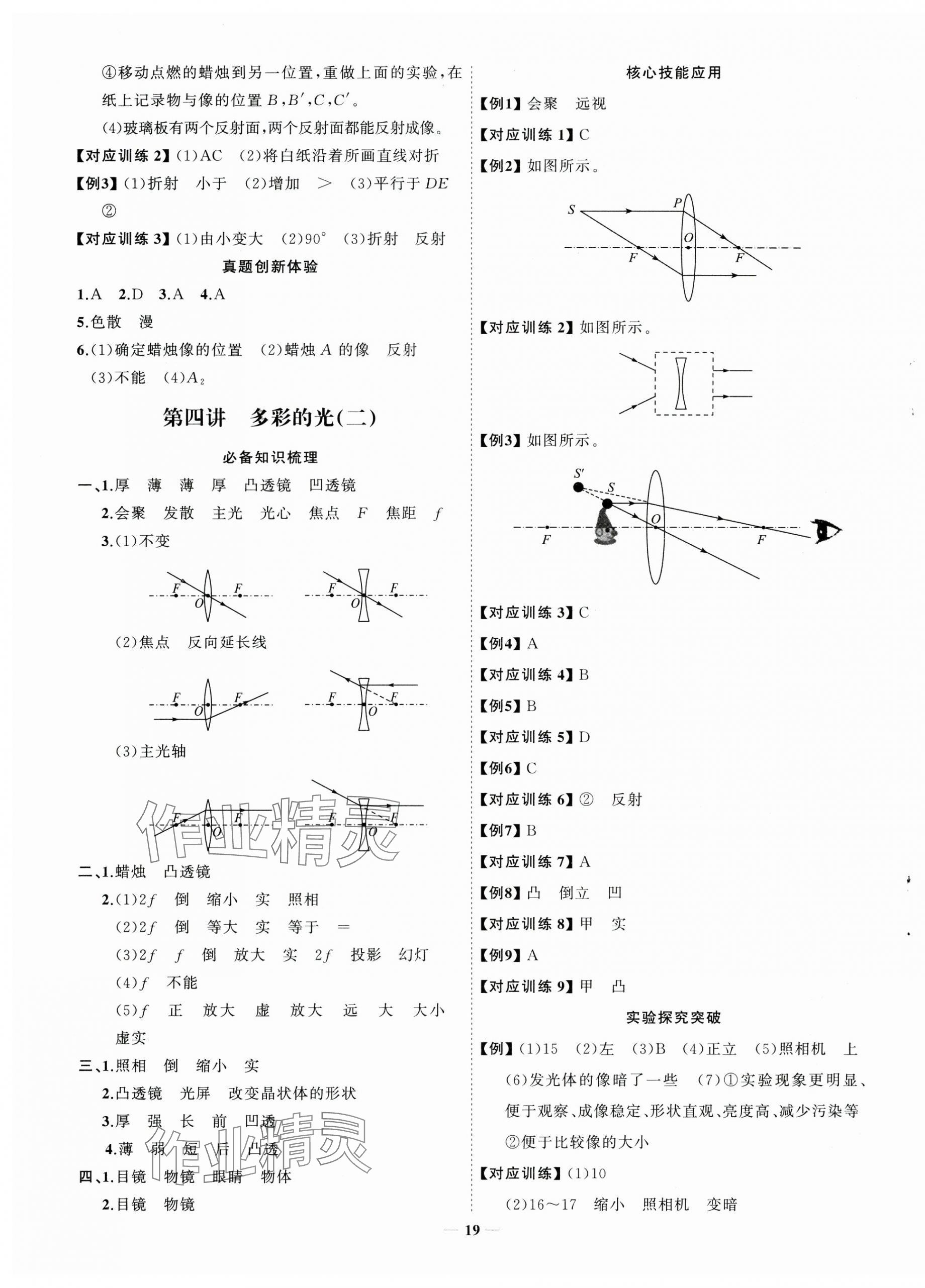 2025年初中總復習手冊山東人民出版社物理滬科版 第3頁