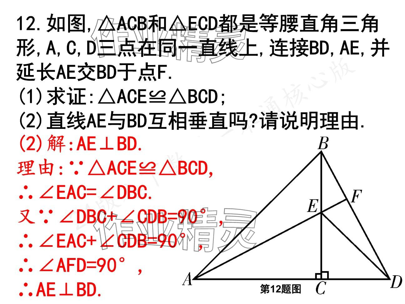2025年一本通武漢出版社八年級數(shù)學(xué)下冊北師大版核心板 參考答案第42頁