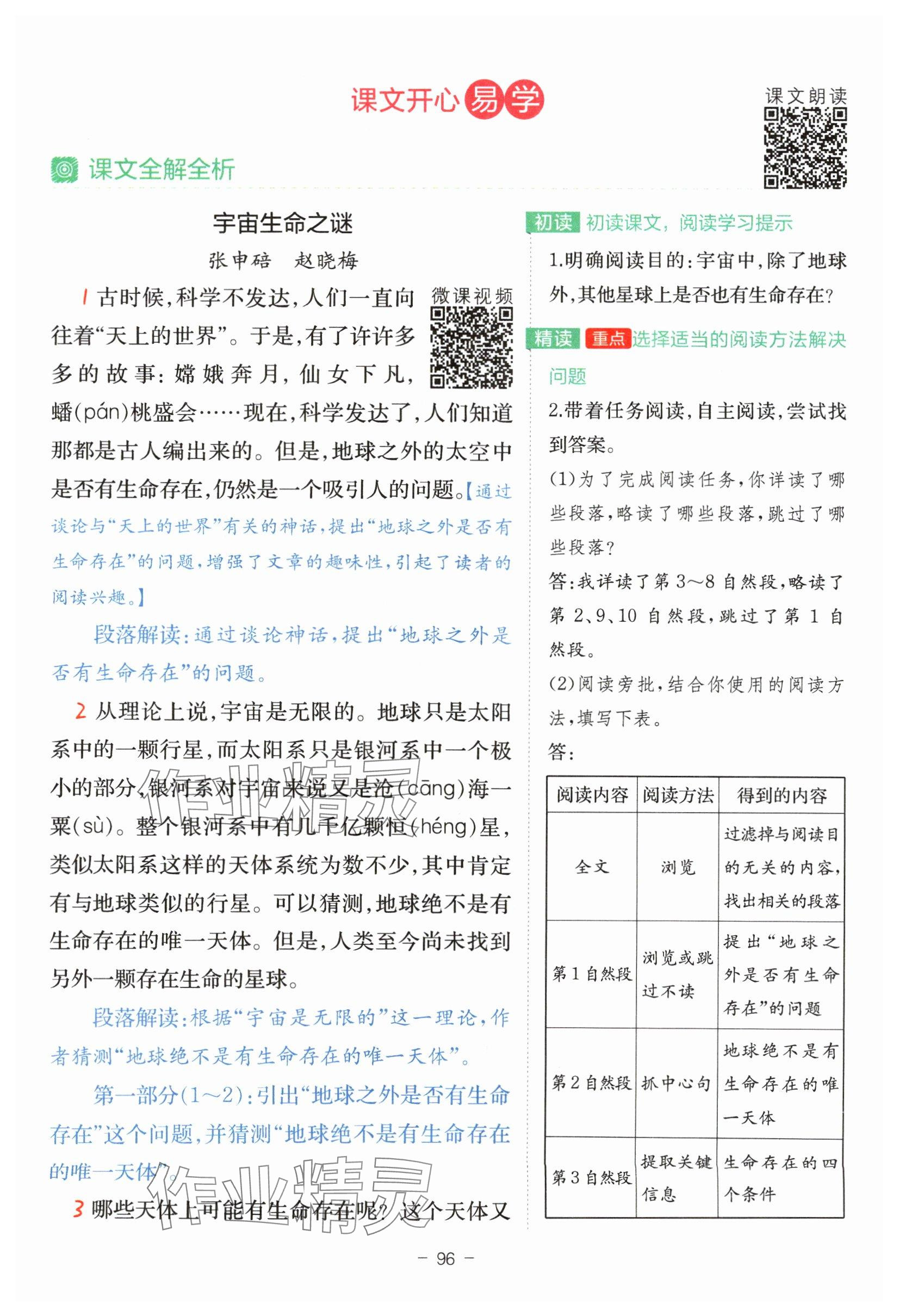 11.宇宙生命之谜 - 第96页解析