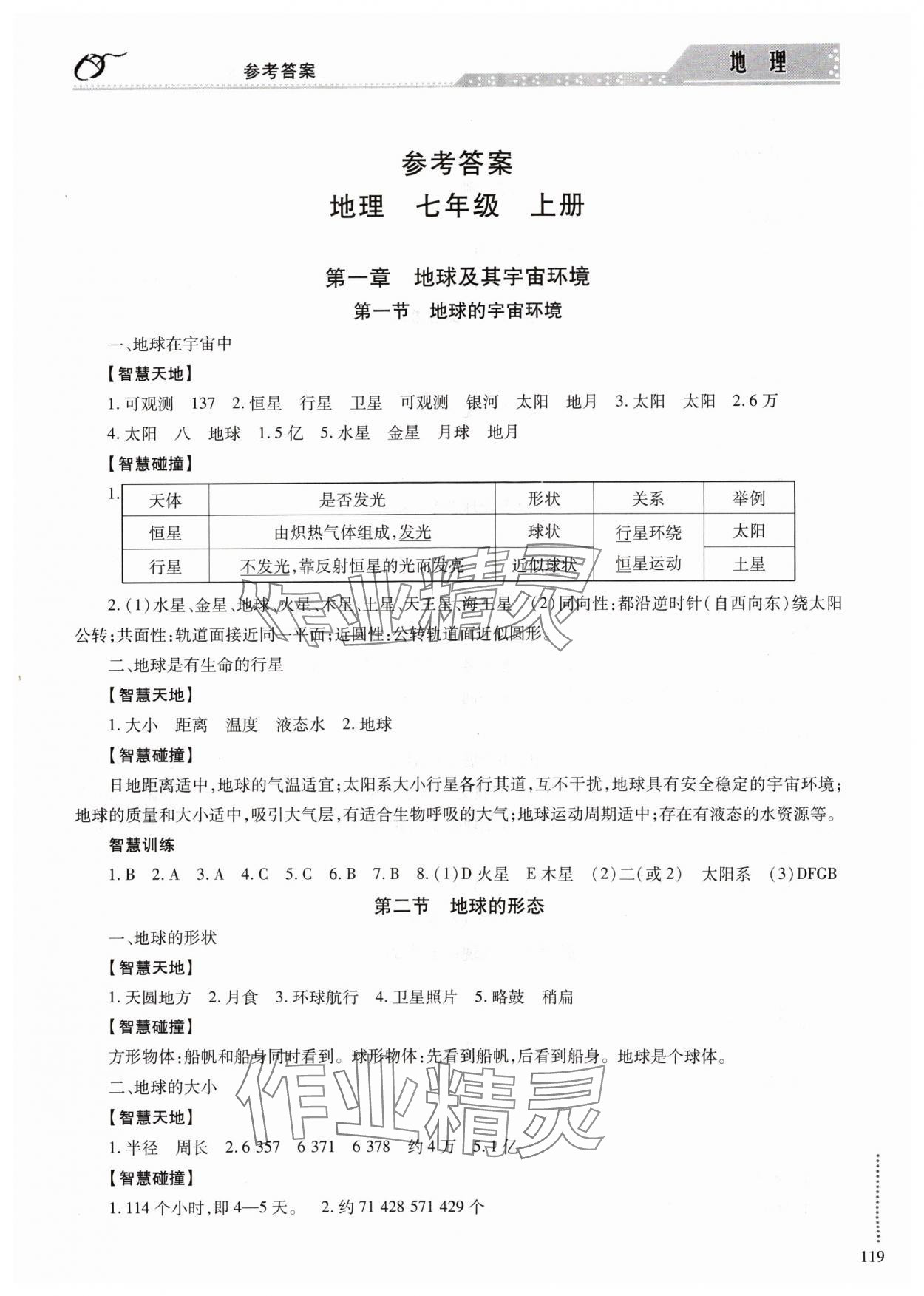 2024年學(xué)習(xí)與探究明天出版社七年級地理上冊人教版 第1頁