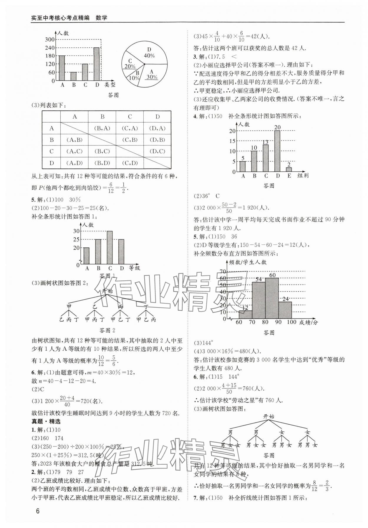 2024年中考核心考点精编数学成都专版&nbsp;第6页