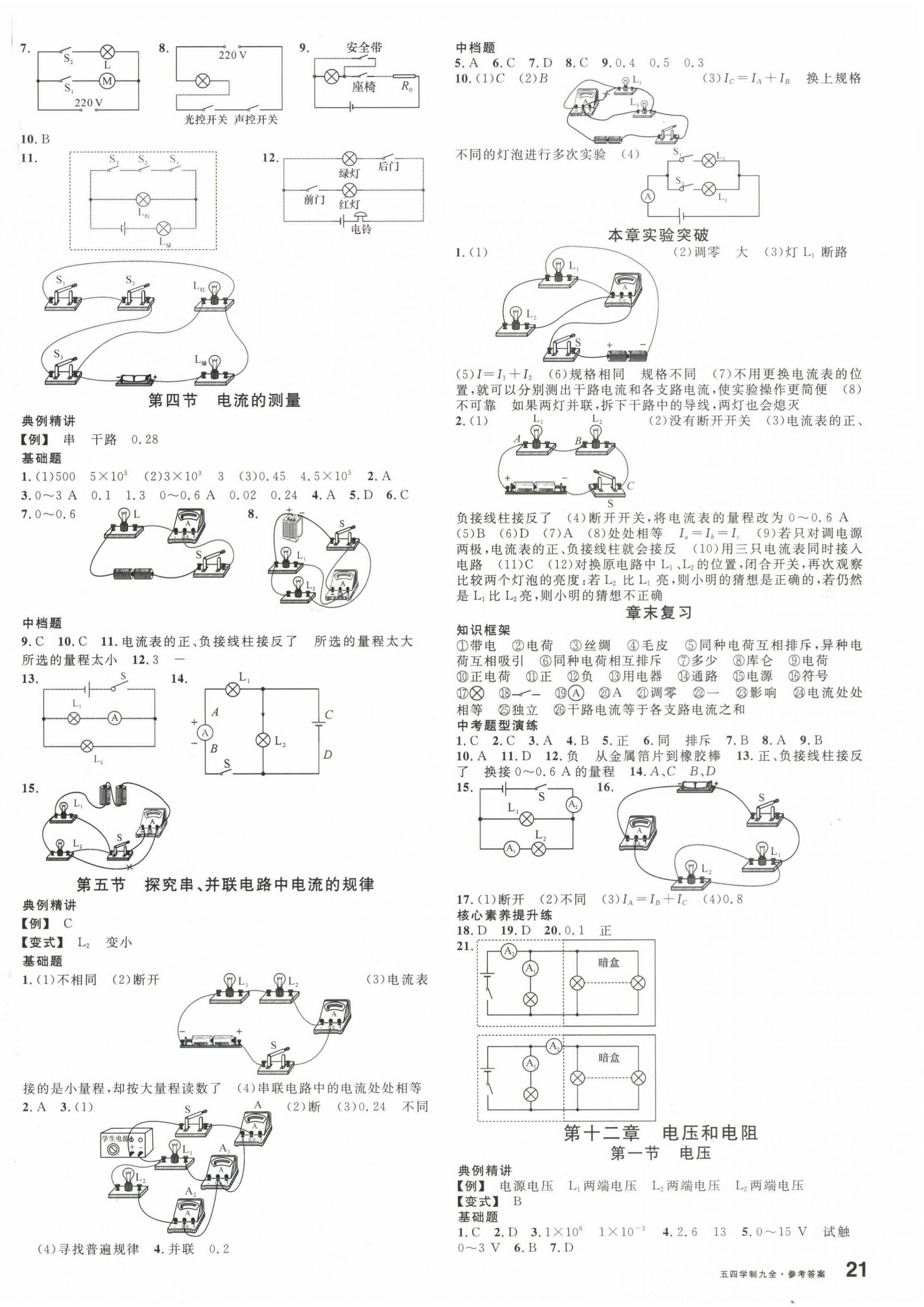 2024年名校課堂九年級物理全一冊魯科版五四制山東專版 第2頁