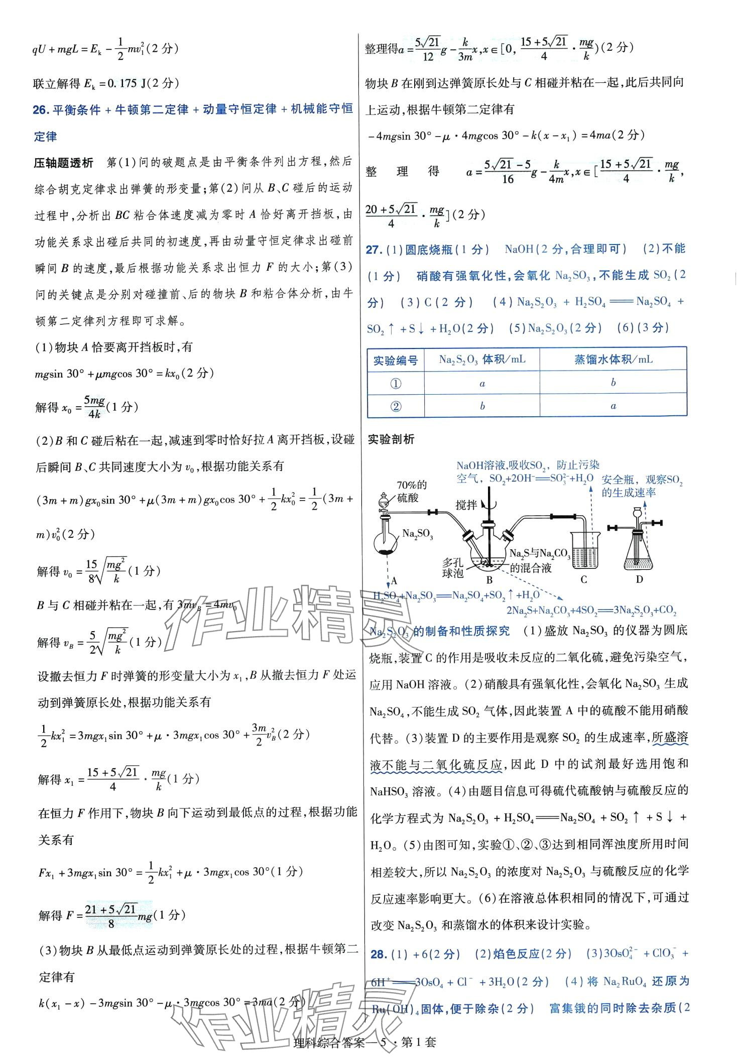 2024年高考沖刺優(yōu)秀模擬試卷匯編45套理綜 第7頁