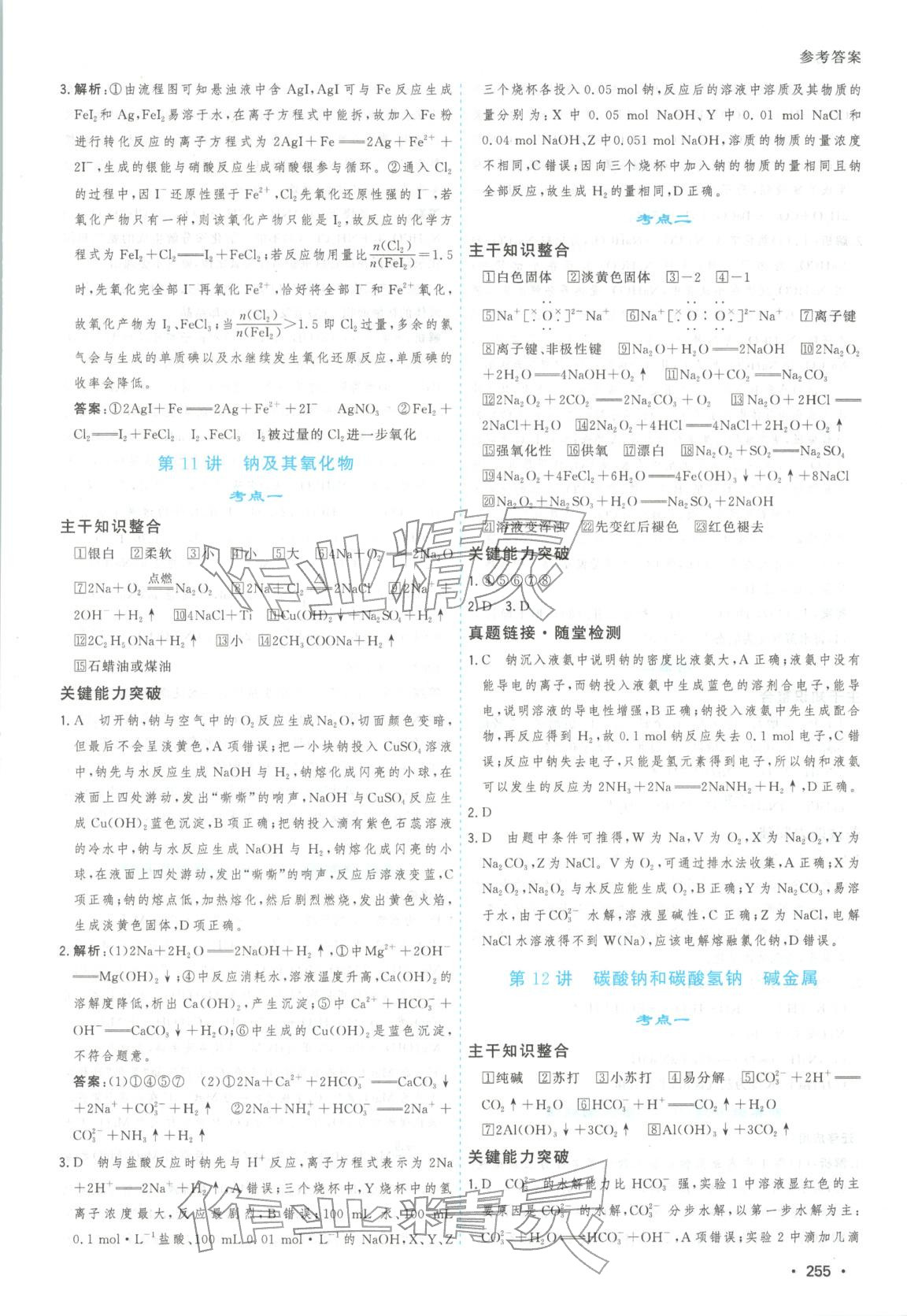 2025年高考一线大一轮复习学案化学 第11页