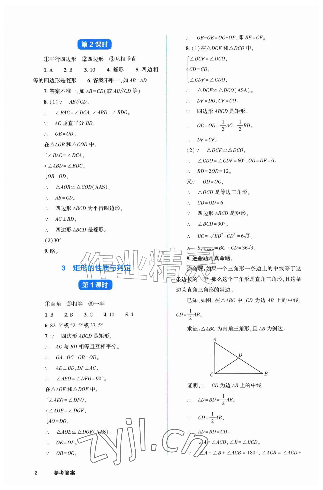 2026年学生基础性作业九年级数学上册北师大版&nbsp;第2页