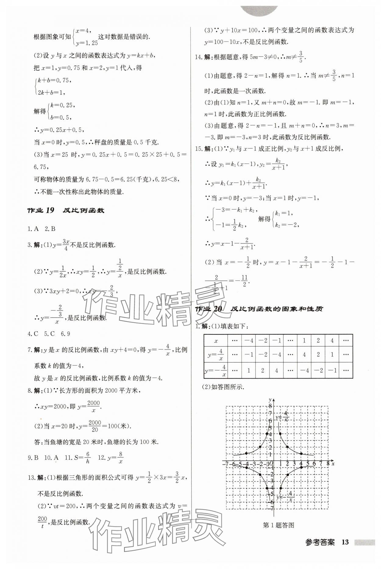 2025年啟東中學作業本八年級數學下冊華師大版吉林專版 第13頁