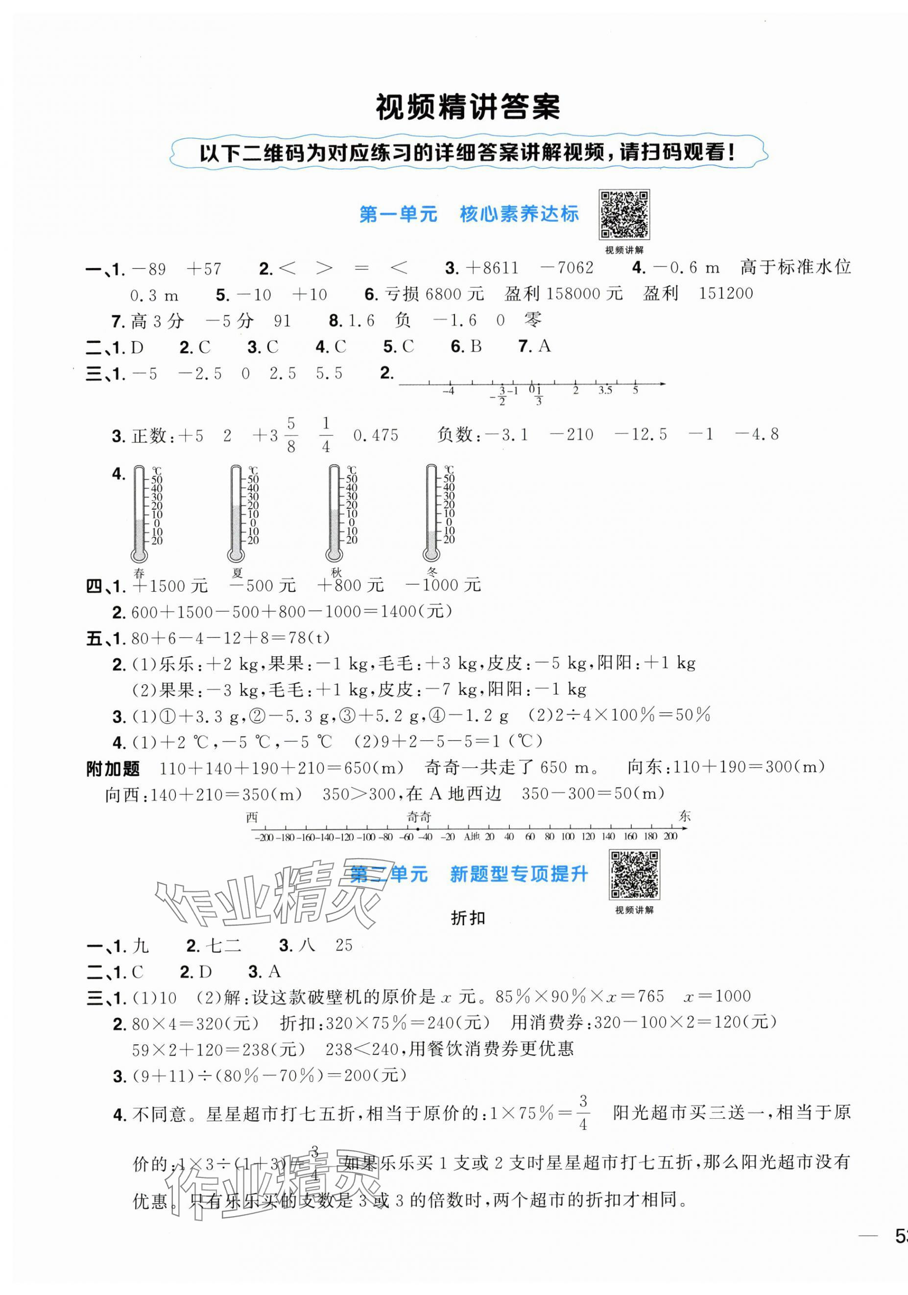 2024年陽光同學(xué)一線名師全優(yōu)好卷六年級數(shù)學(xué)下冊人教版 第1頁