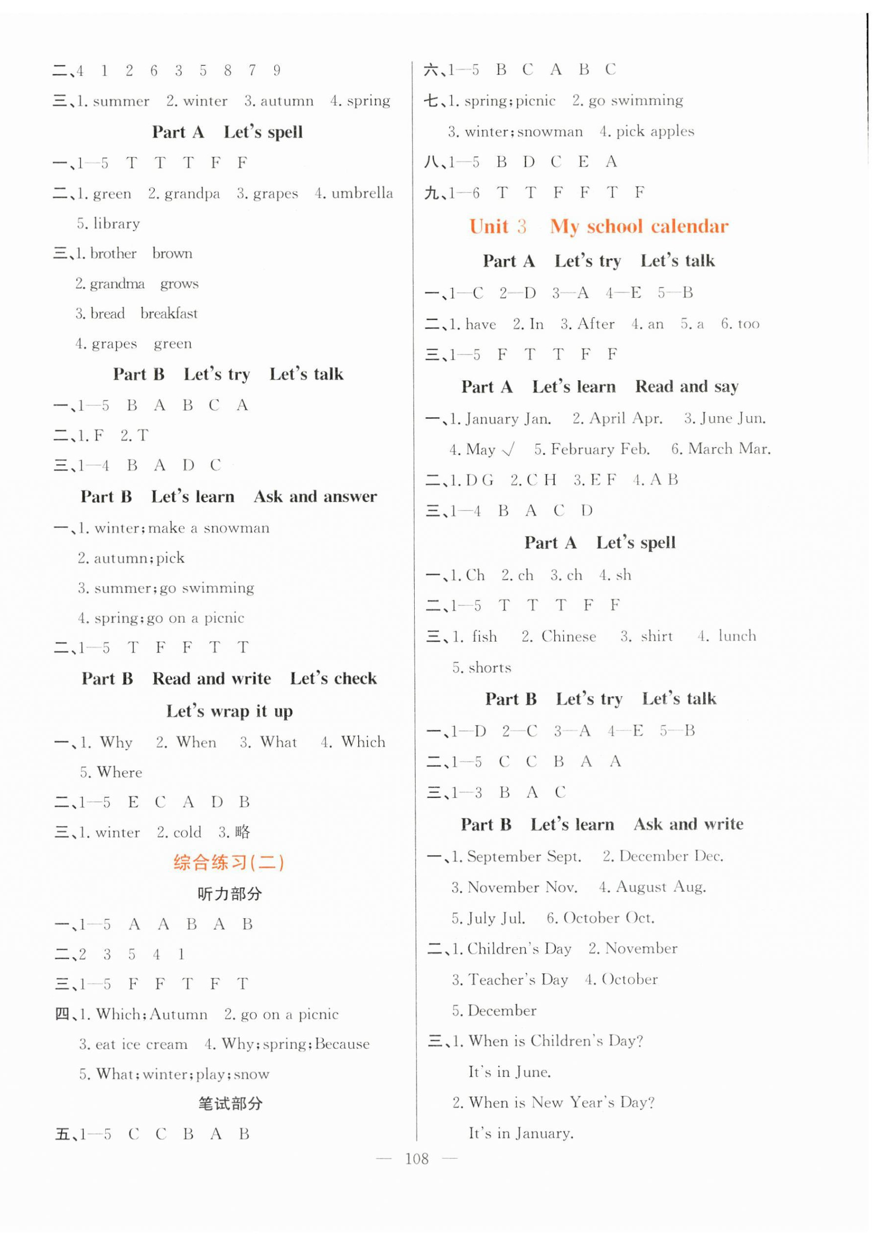 2025年快樂練習作業本五年級英語下冊人教版 第2頁