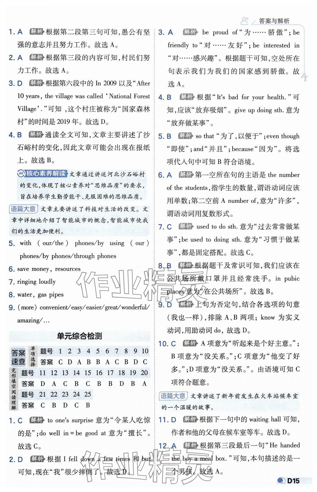 2025年少年班初中英語九年級(jí)全一冊人教版 第15頁
