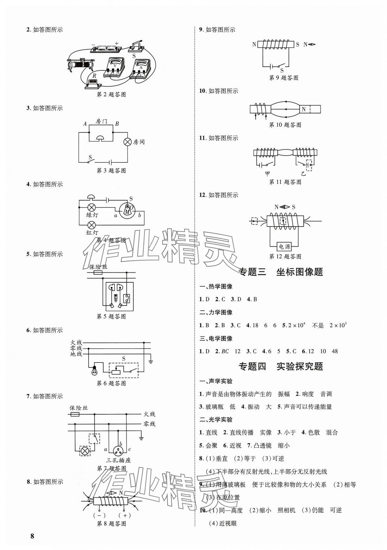 2024年中考零距離物理陜西專版 第8頁