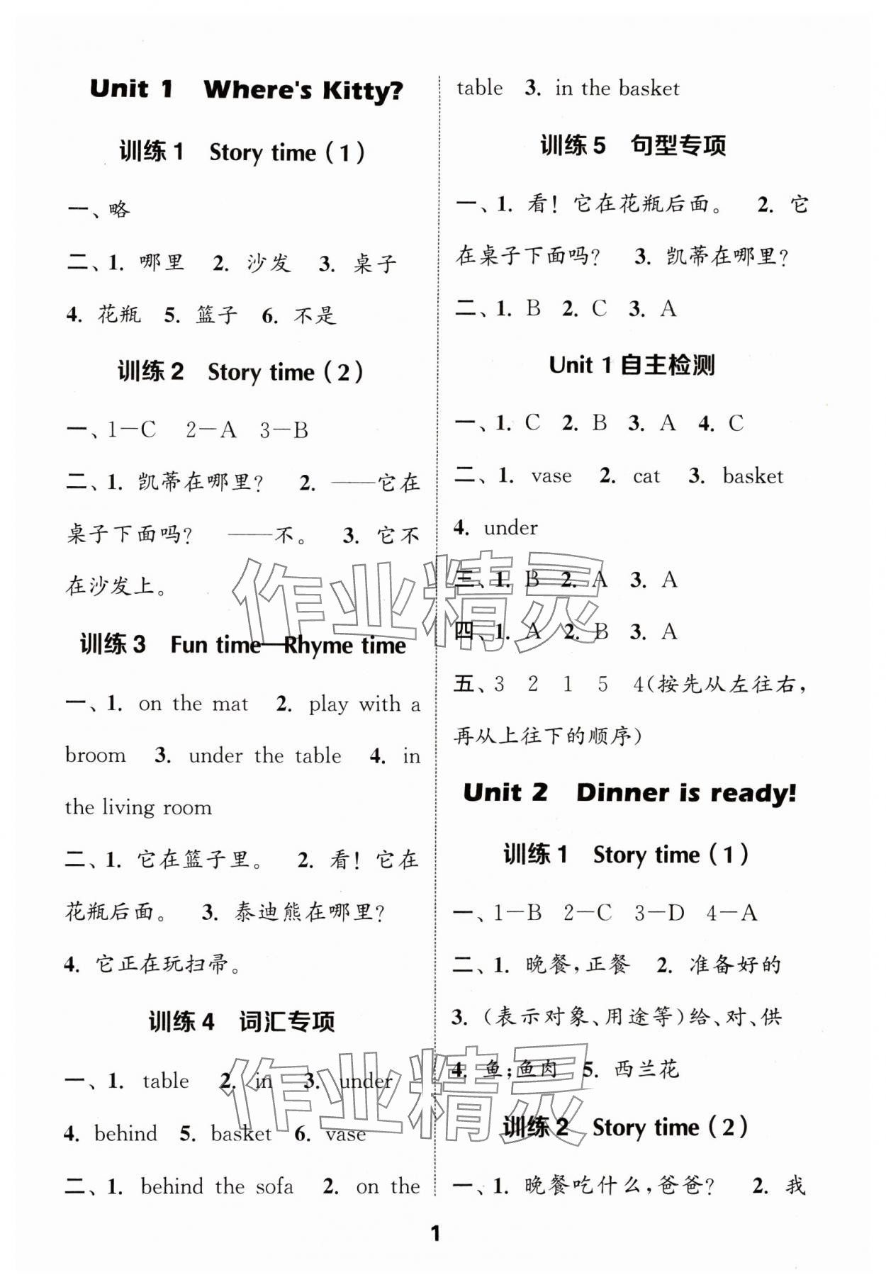 2024年默寫(xiě)能手二年級(jí)英語(yǔ)下冊(cè)譯林版 第1頁(yè)