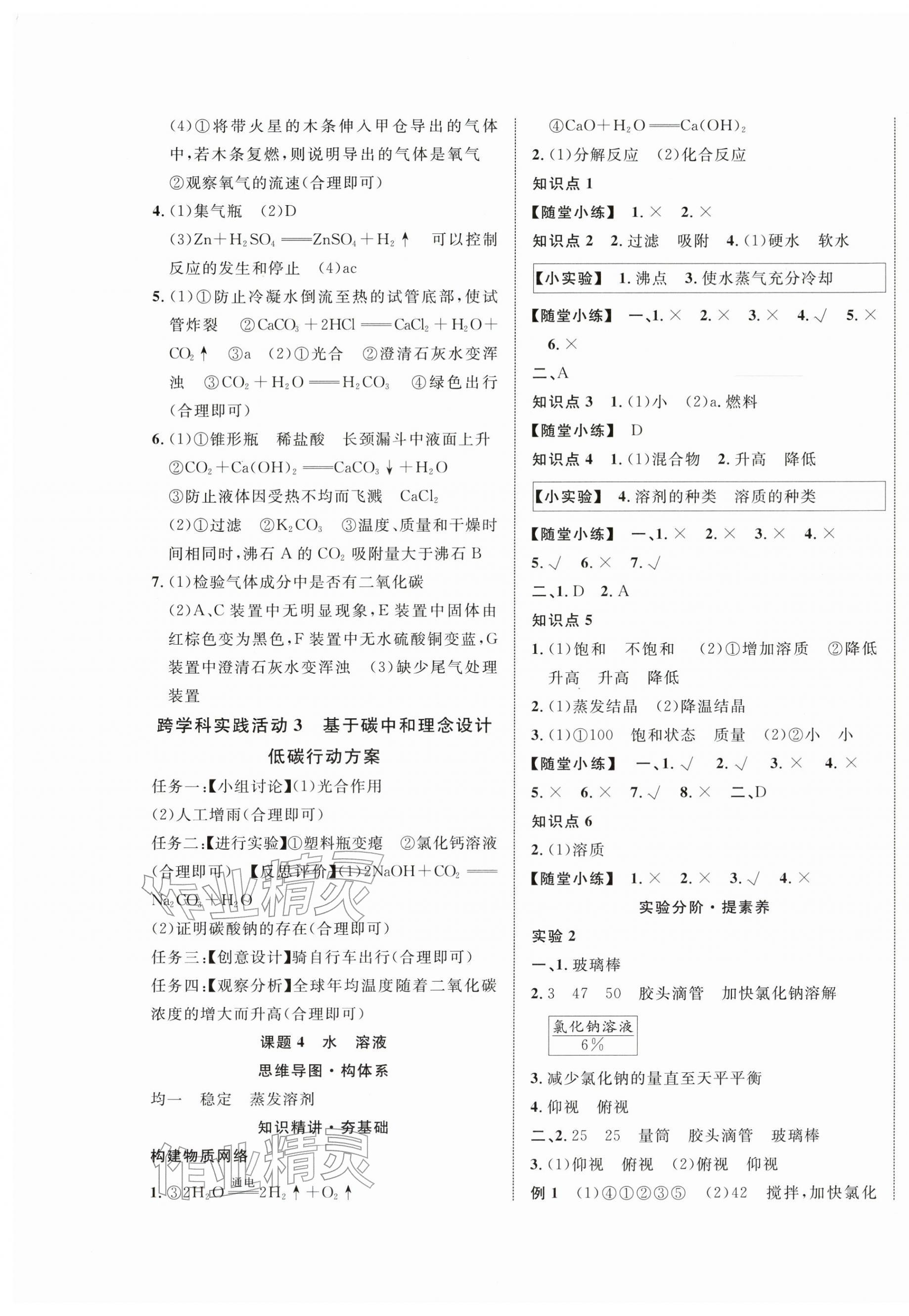 2026年中考全优一点通化学中考贵州专版&nbsp;第5页