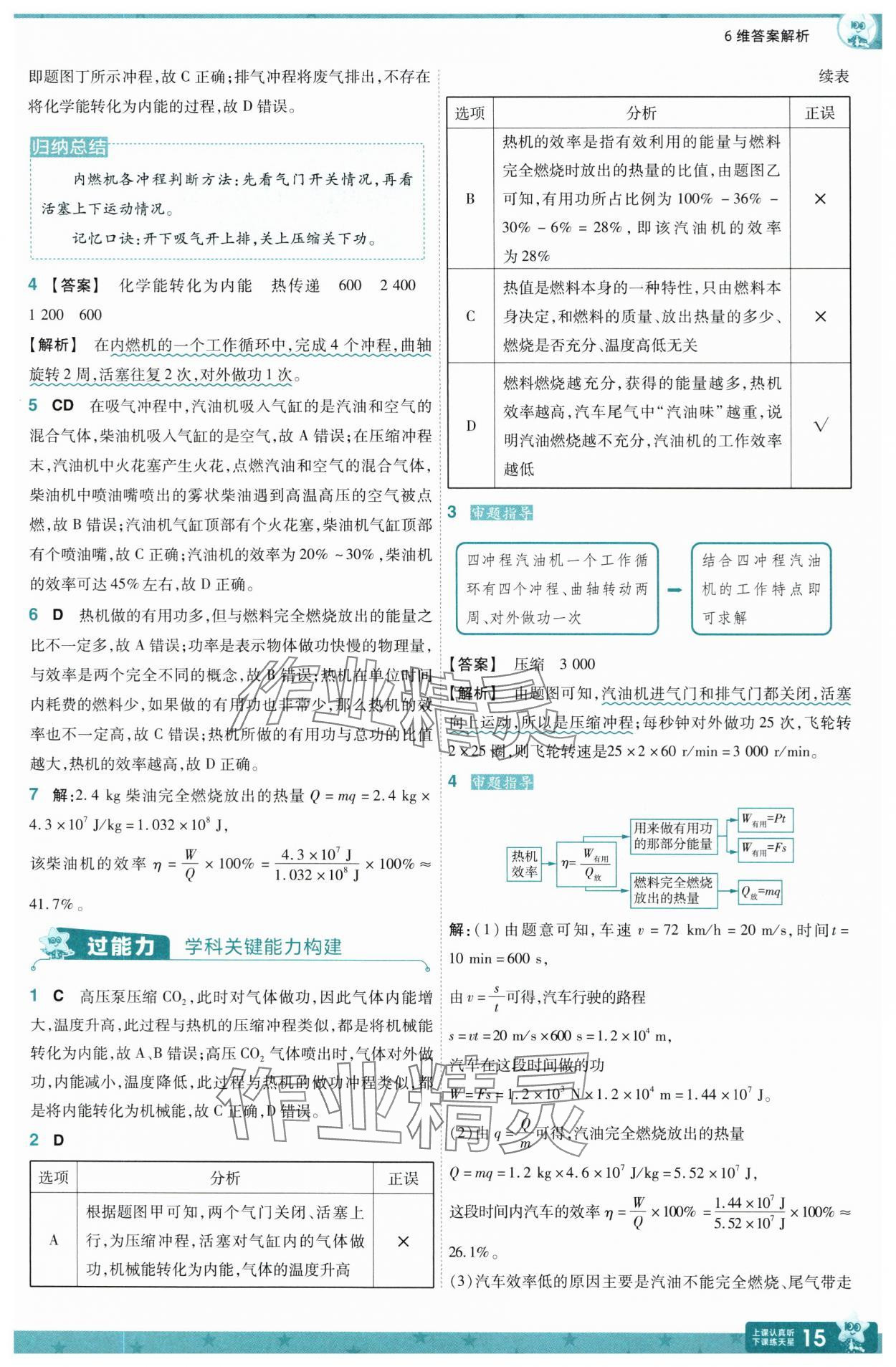 2025年一遍過九年級物理全一冊滬粵版 第15頁