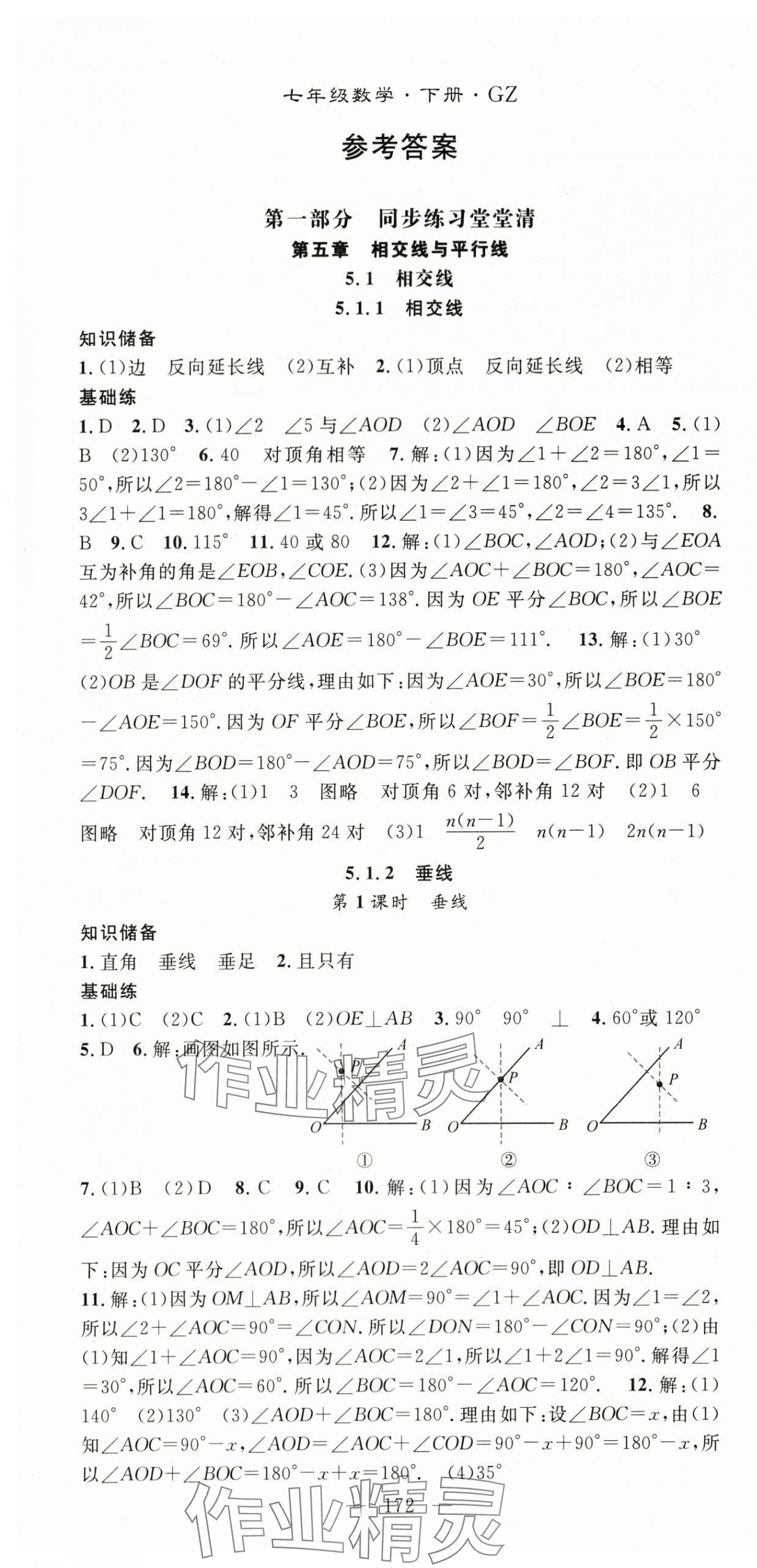 2024年名師學(xué)案七年級(jí)數(shù)學(xué)下冊(cè)人教版貴州專(zhuān)版 第1頁(yè)