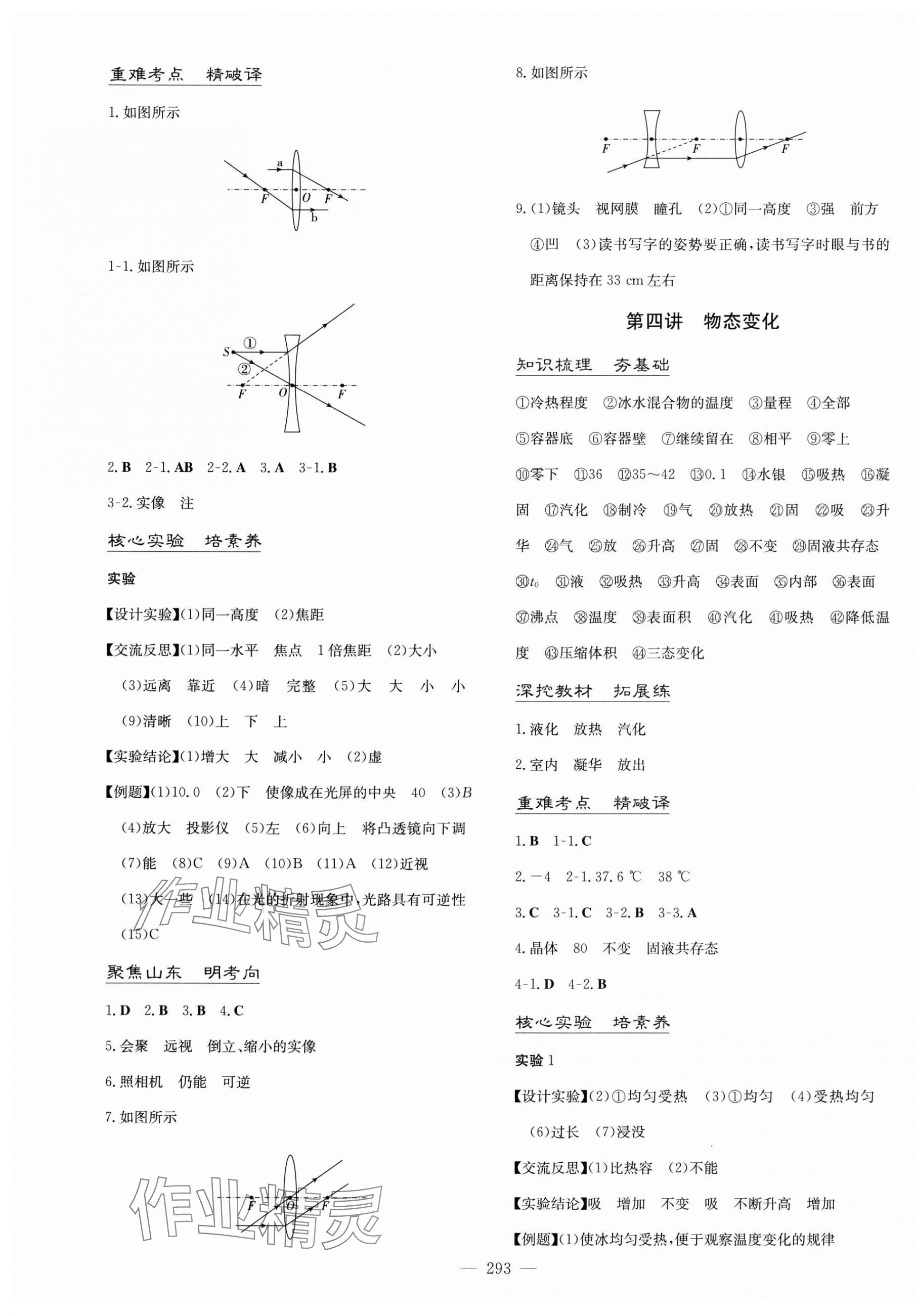 2025年初中總復(fù)習(xí)練案物理山東專版 第3頁